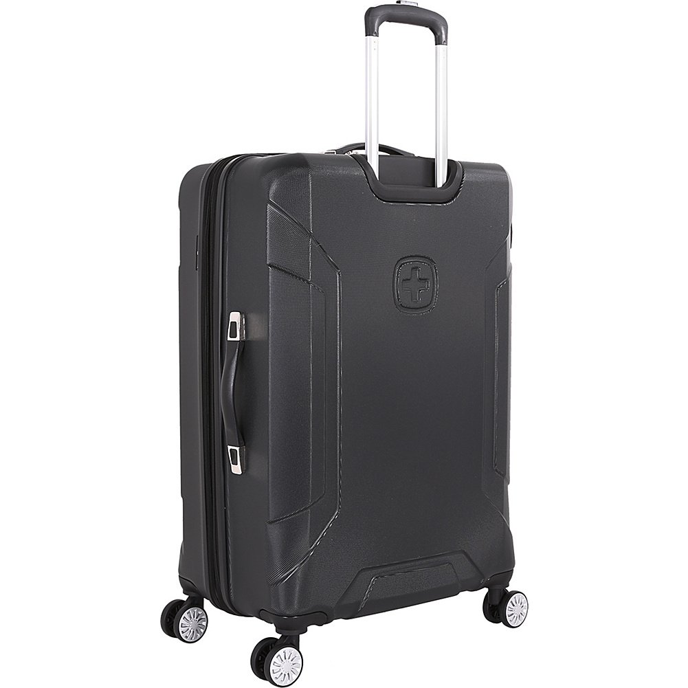 swissgear-annex-hardside-expandable-luggage-with-spinner-wheels-black-checked-la image 4
