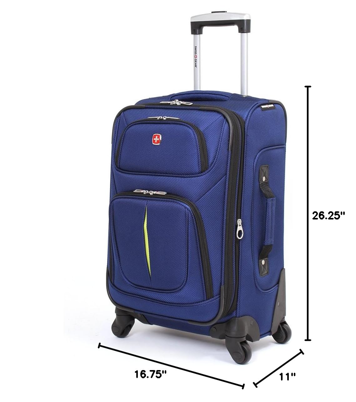 swissgear-sion-softside-expandable-luggage-with-spinner-wheels-2-piece-set-21-25 image 5