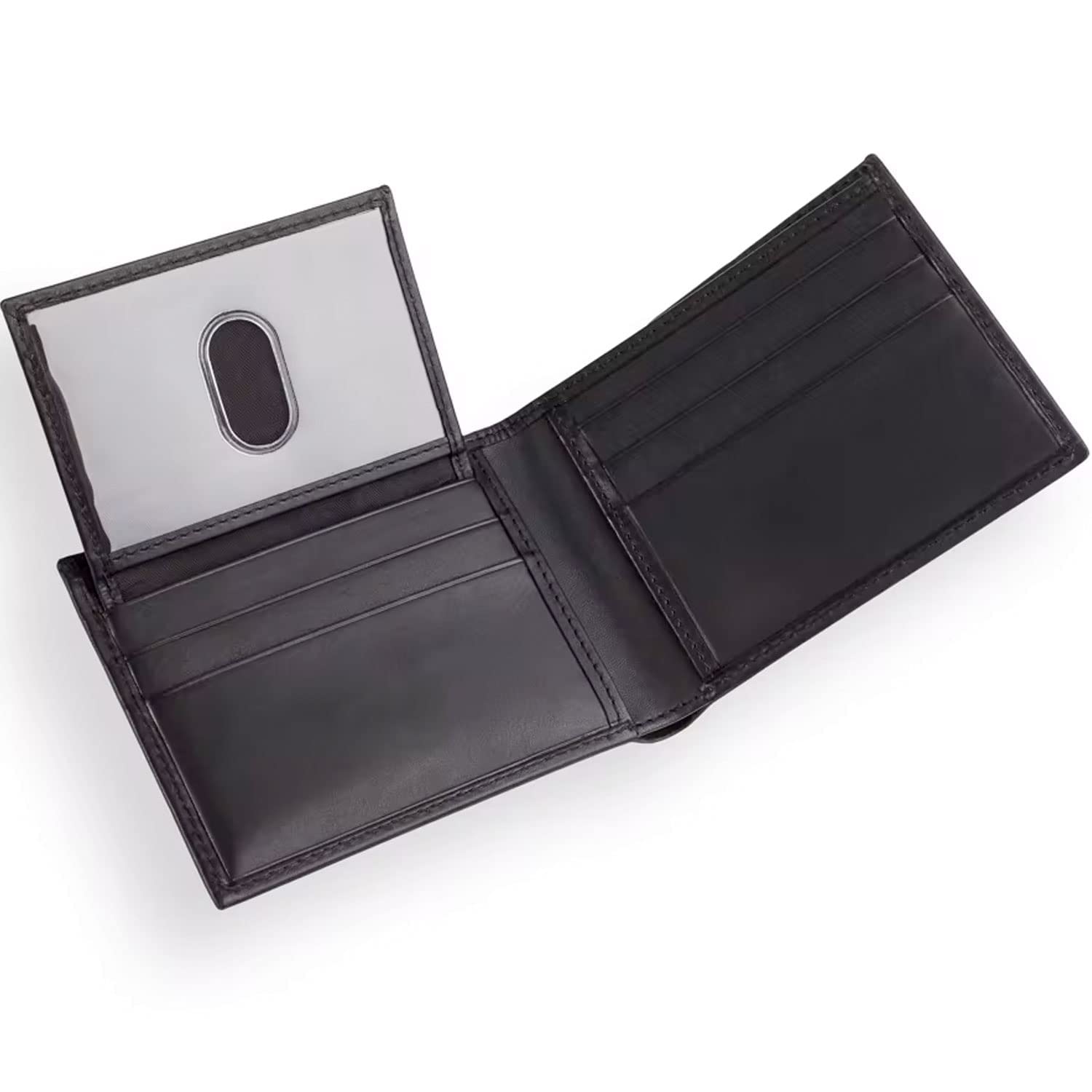 swissgear-genuine-napa-leather-slim-passcase-wallet-black image 4
