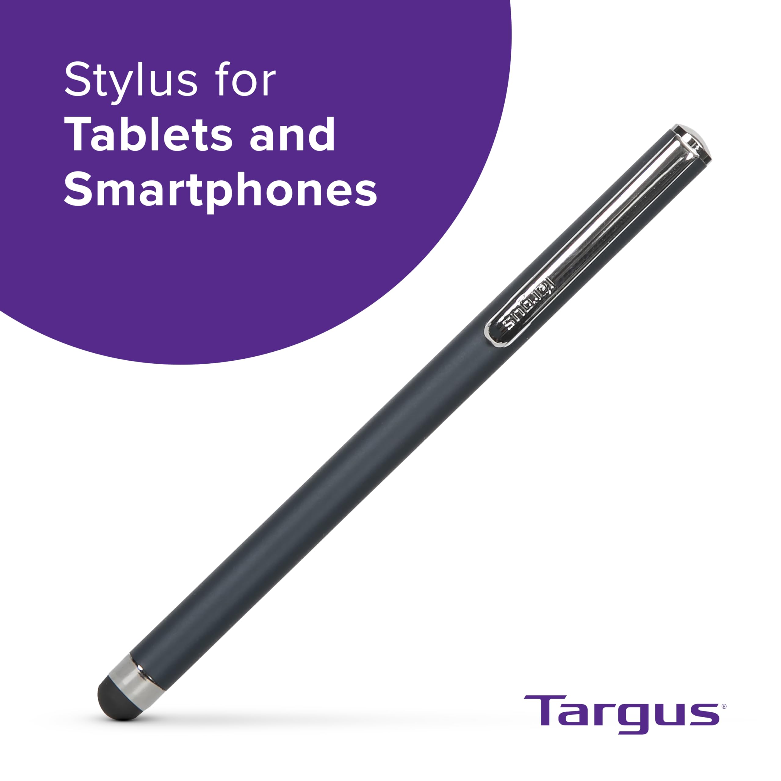 targus-amm01tbus-stylus-pen-for-capacitive-touchscreens-universal-rubber-tip-no- image 2