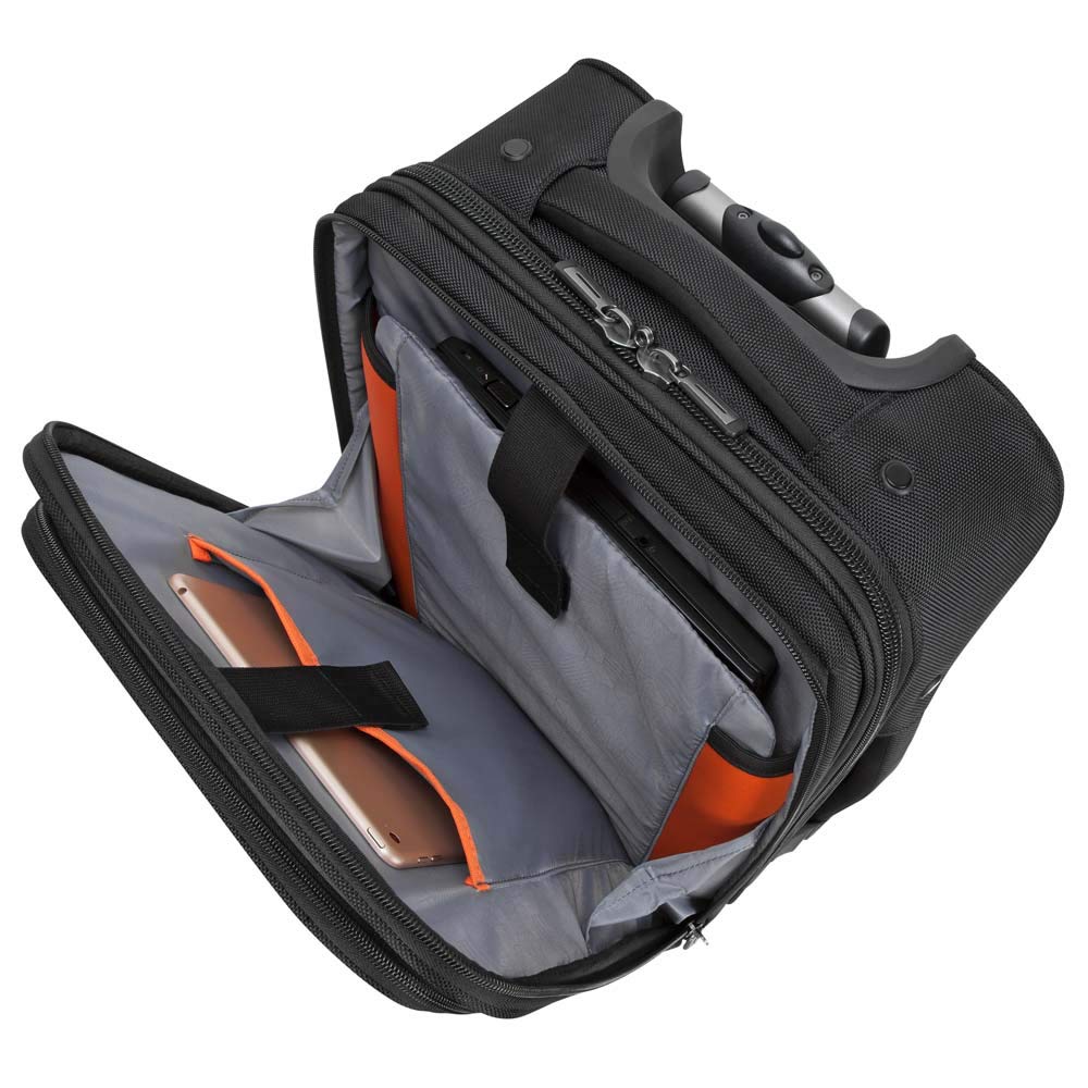 targus-citysmart-compact-under-seat-roller-for-12-15-6-laptops-tbr038gl-charcoal image 7