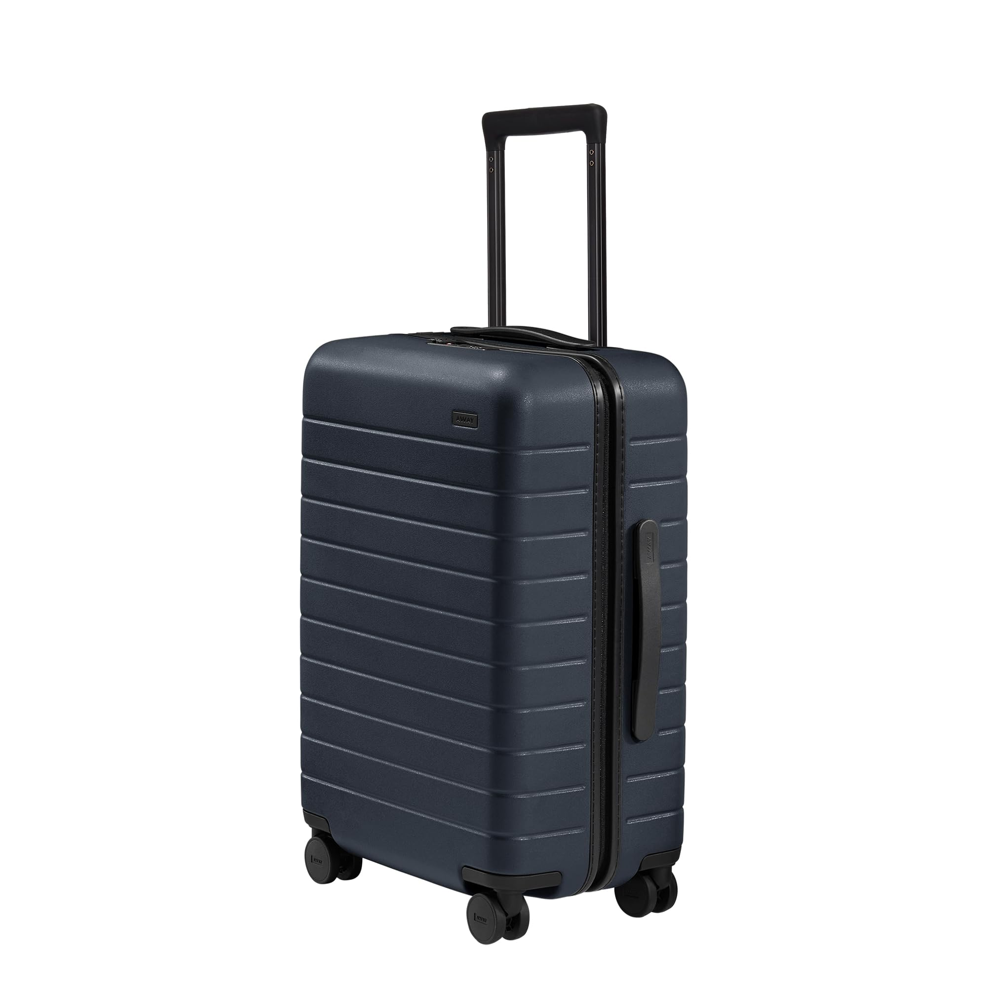 away-travel-duo-bigger-carry-on-suitcase-everywhere-duffle-bag-set-navy-blue image 2