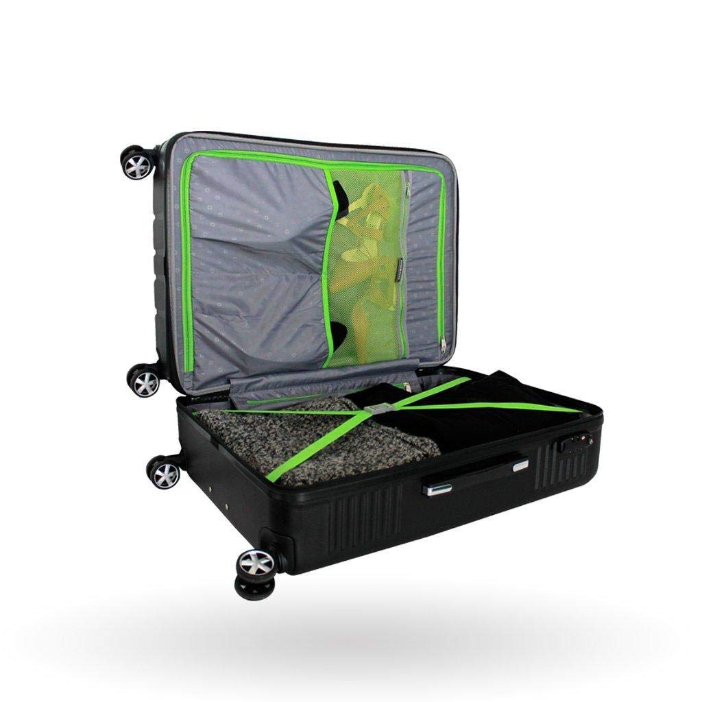 swissgear-vaud-hardside-expandable-luggage-with-spinner-wheels-black-checked-med image 4