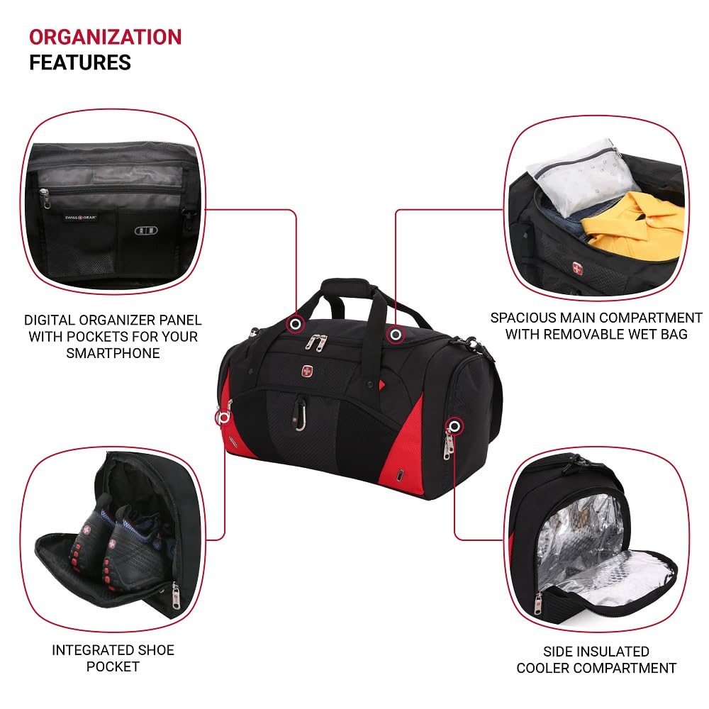swissgear-1900-22-duffel-bag-black-red image 3