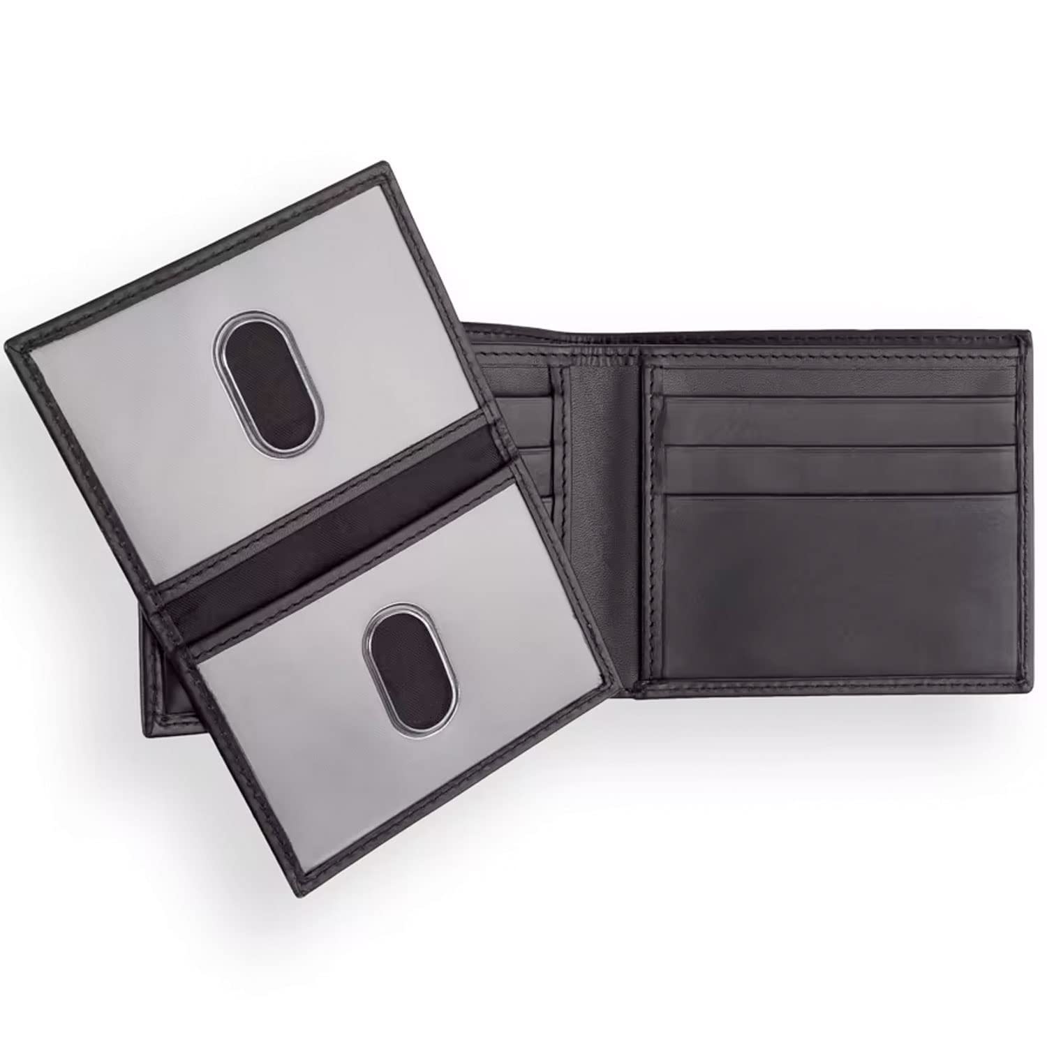 swissgear-genuine-napa-leather-slim-passcase-wallet-black image 5