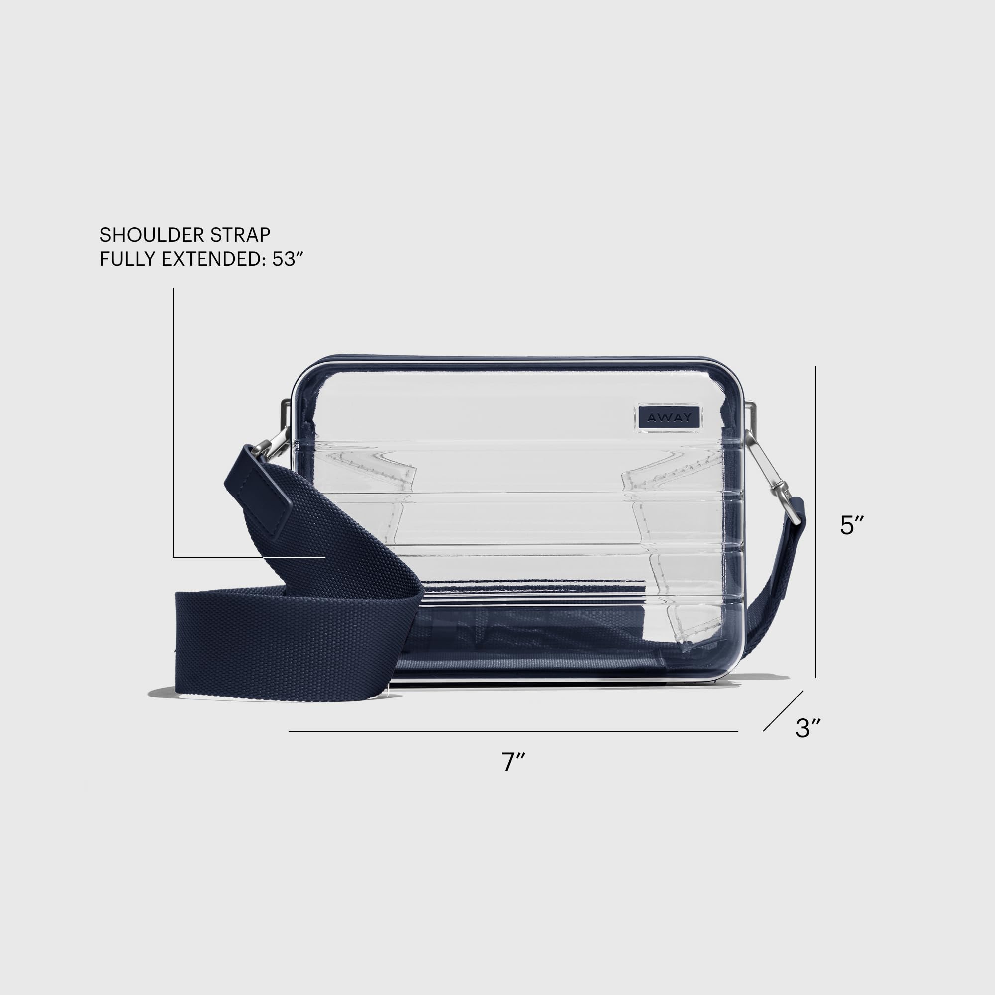 away-clear-stadium-bag-mini-transparent-crossbody-for-concerts-festivals-sports- image 5