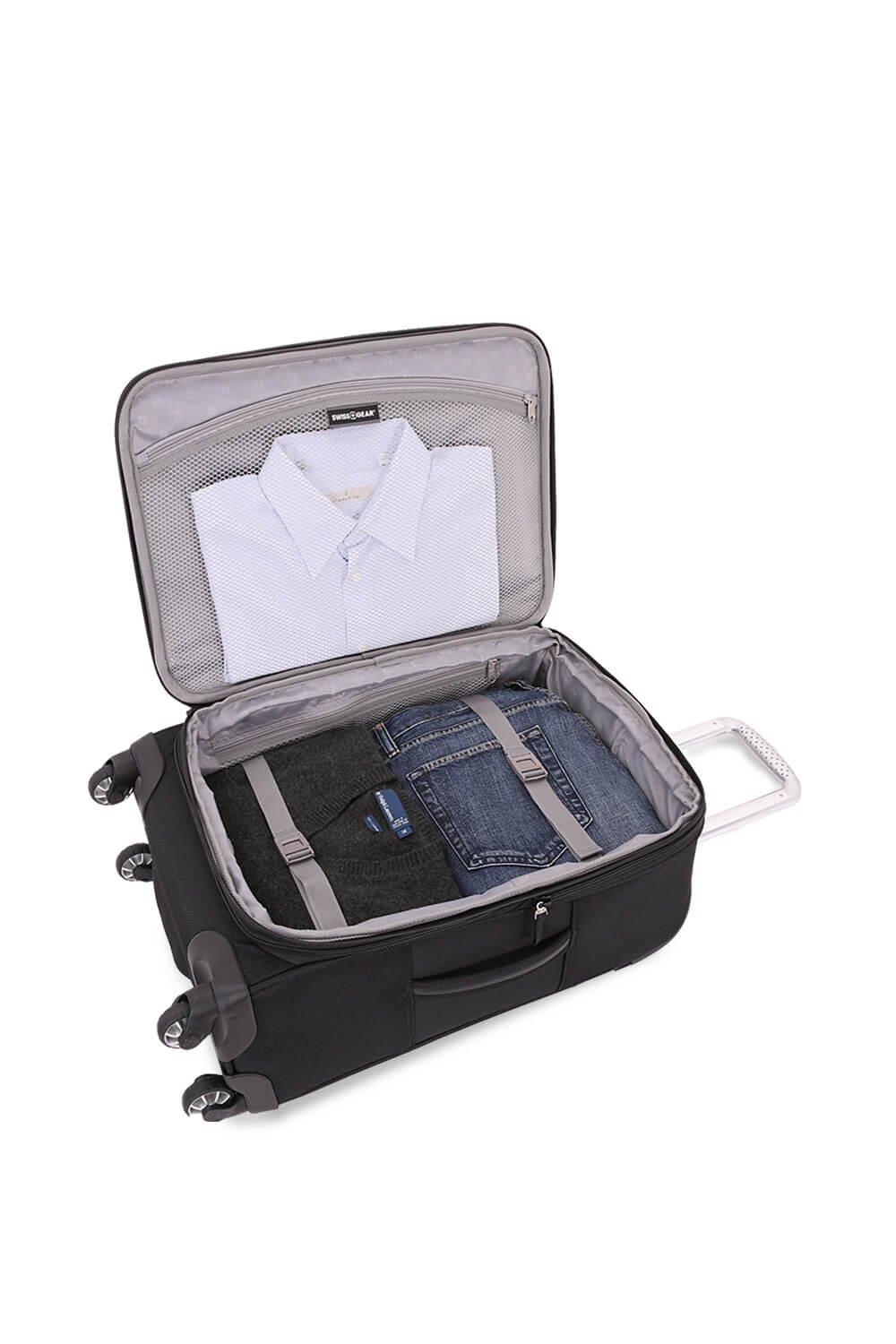swissgear-6369-softside-expandable-carry-on-spinner-21-inch-black image 4