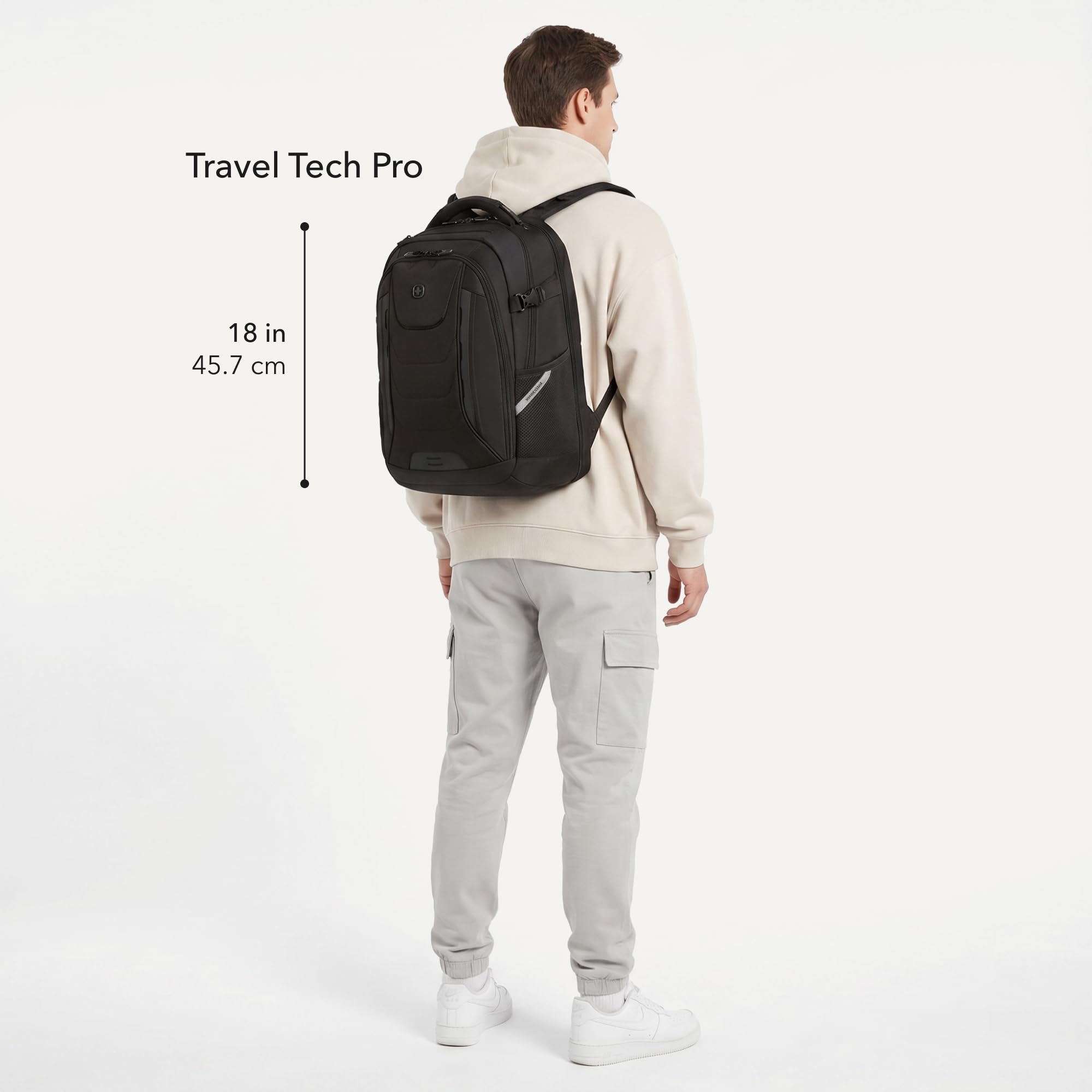 swissgear-travel-tech-pro-laptop-backpack-tsa-friendly-scansmart-16-inch-black image 7