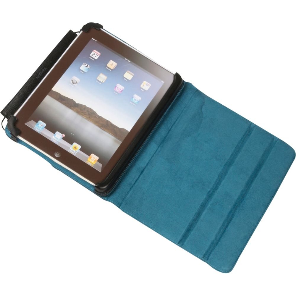 targus-truss-leather-case-stand-for-apple-ipad-black-blue image 2