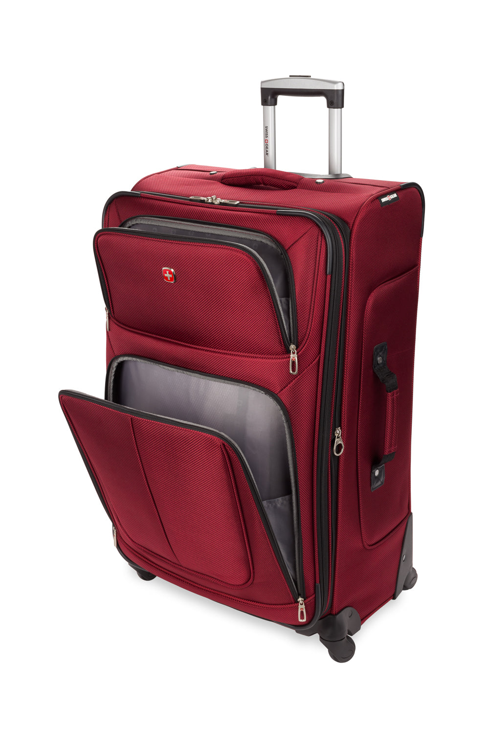 swissgear-sion-large-checked-spinner-expandable-softside-luggage image 6