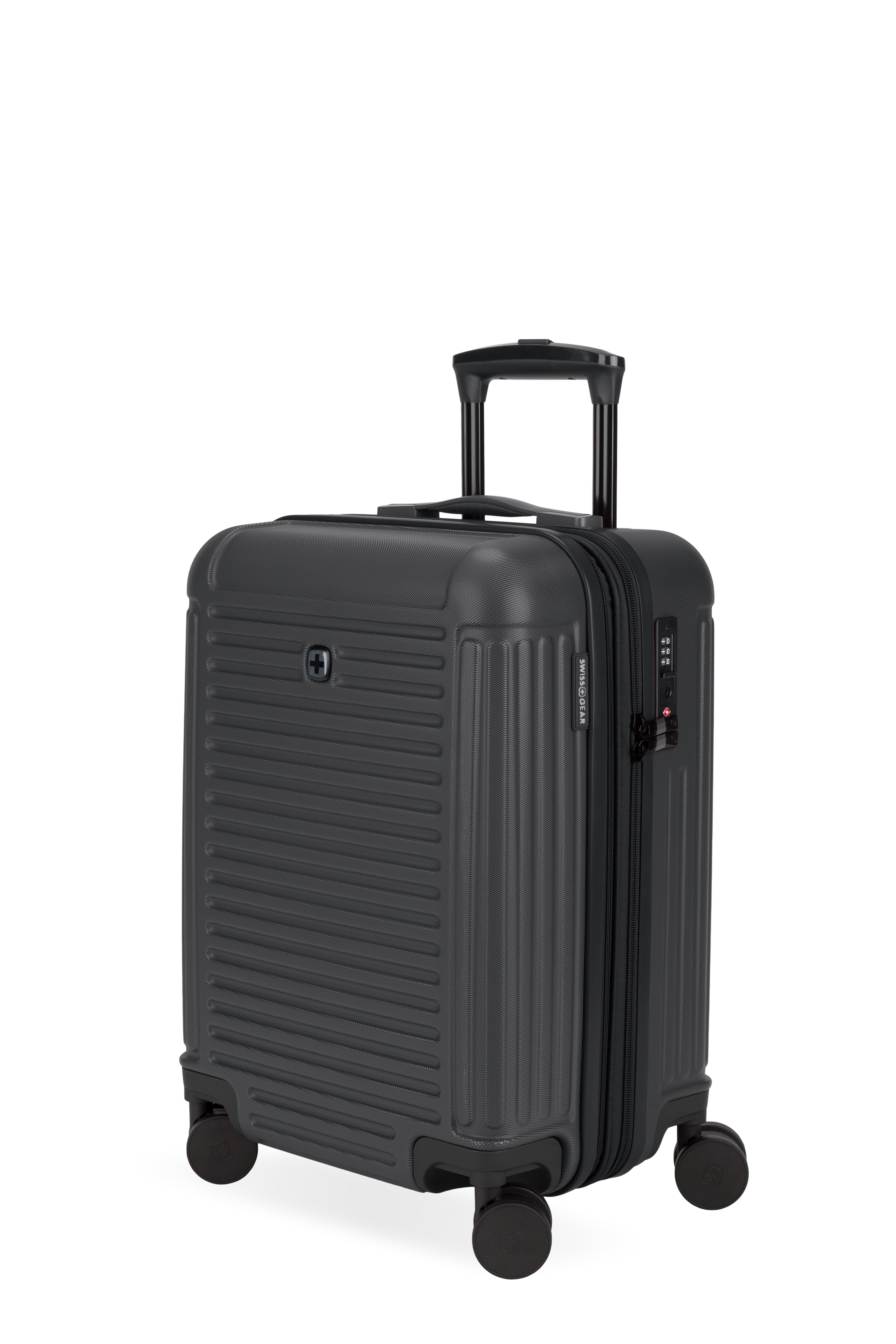 swissgear-summit-reserve-carry-on-spinner-2-wheel-expandable-carry-on-luggage-wi image 1