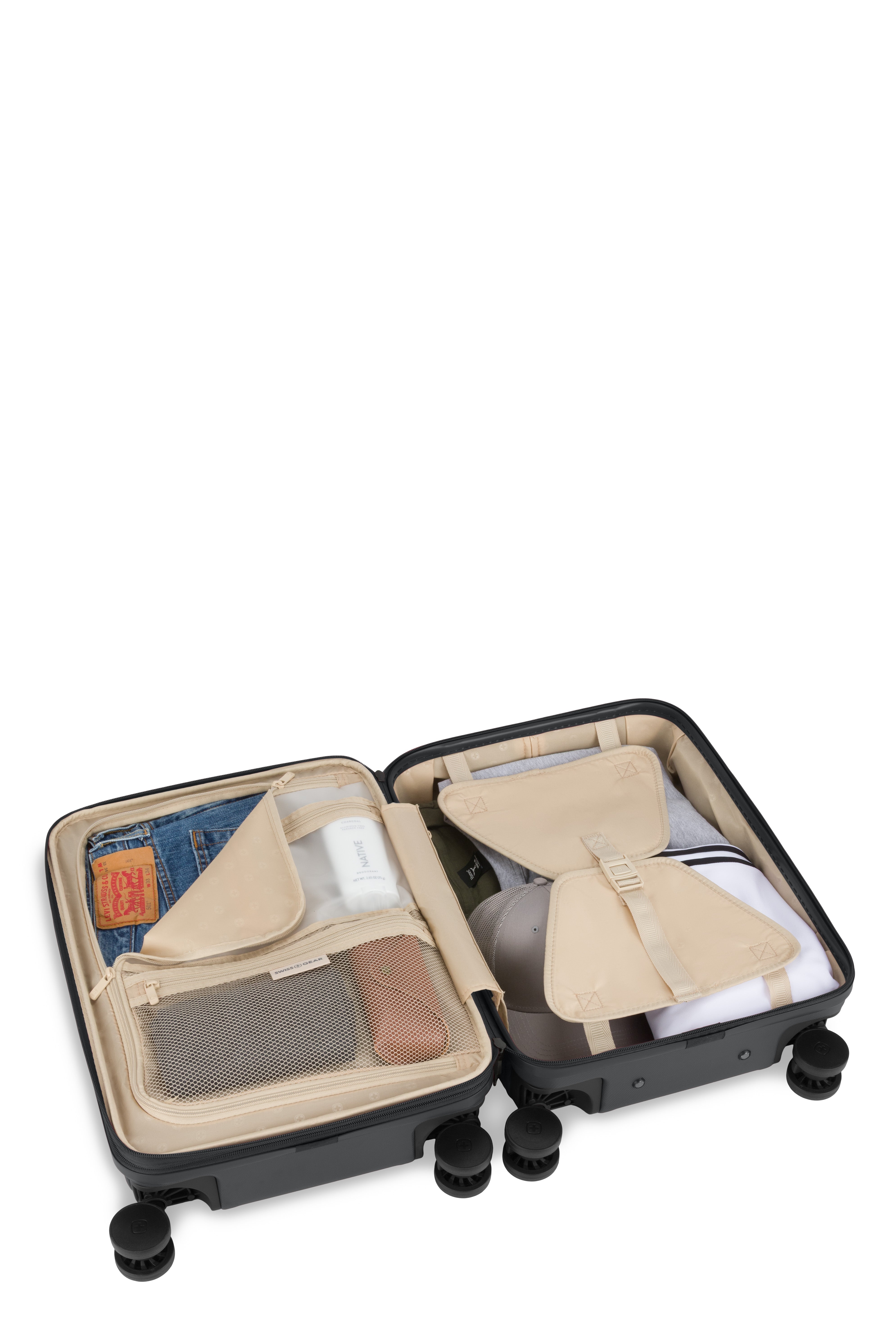 swissgear-summit-reserve-carry-on-spinner-2-wheel-expandable-carry-on-luggage-wi image 5