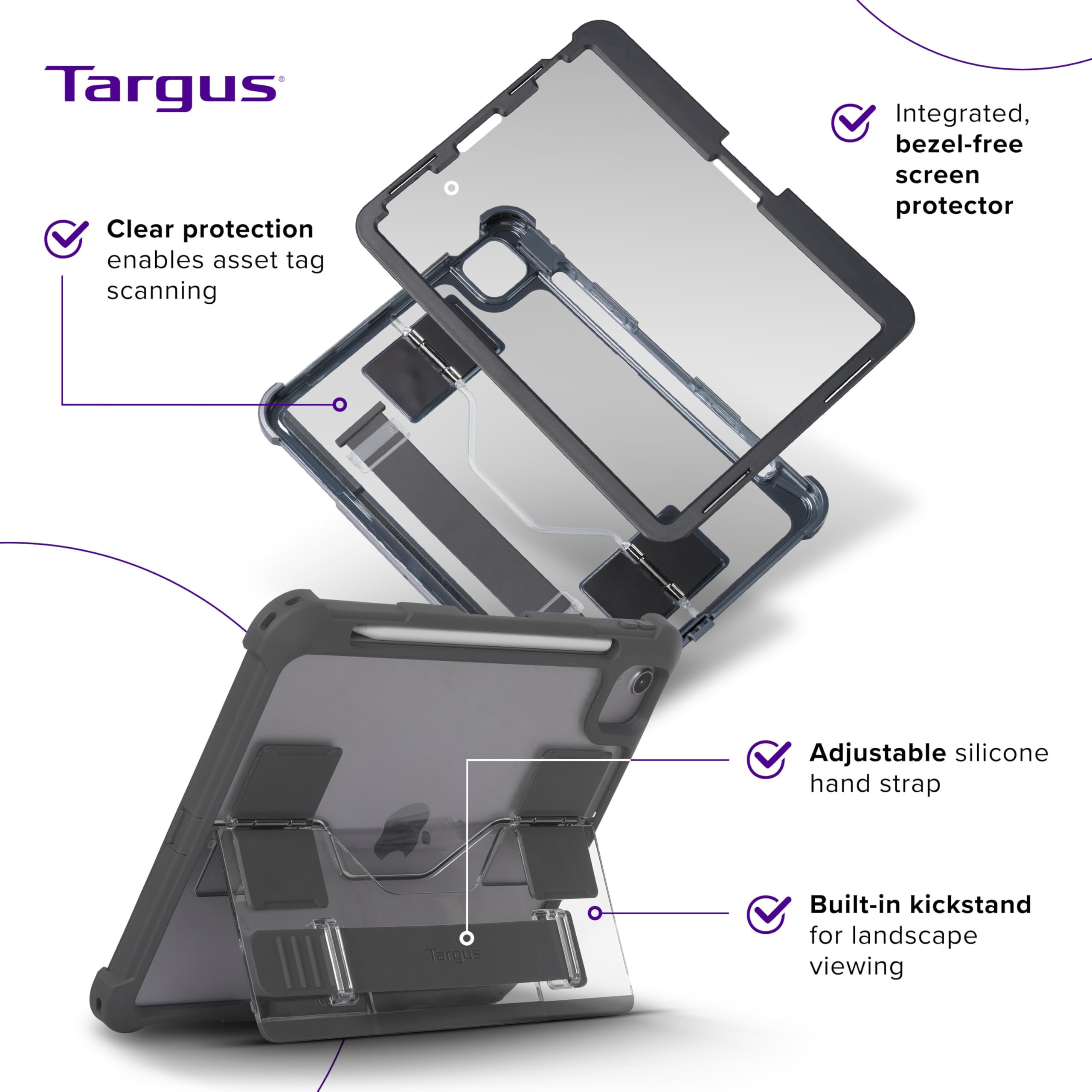 targus-safeport-rugged-max-case-for-ipad-pro-11-inch-m4-mil-std-810g-drop-tested image 7