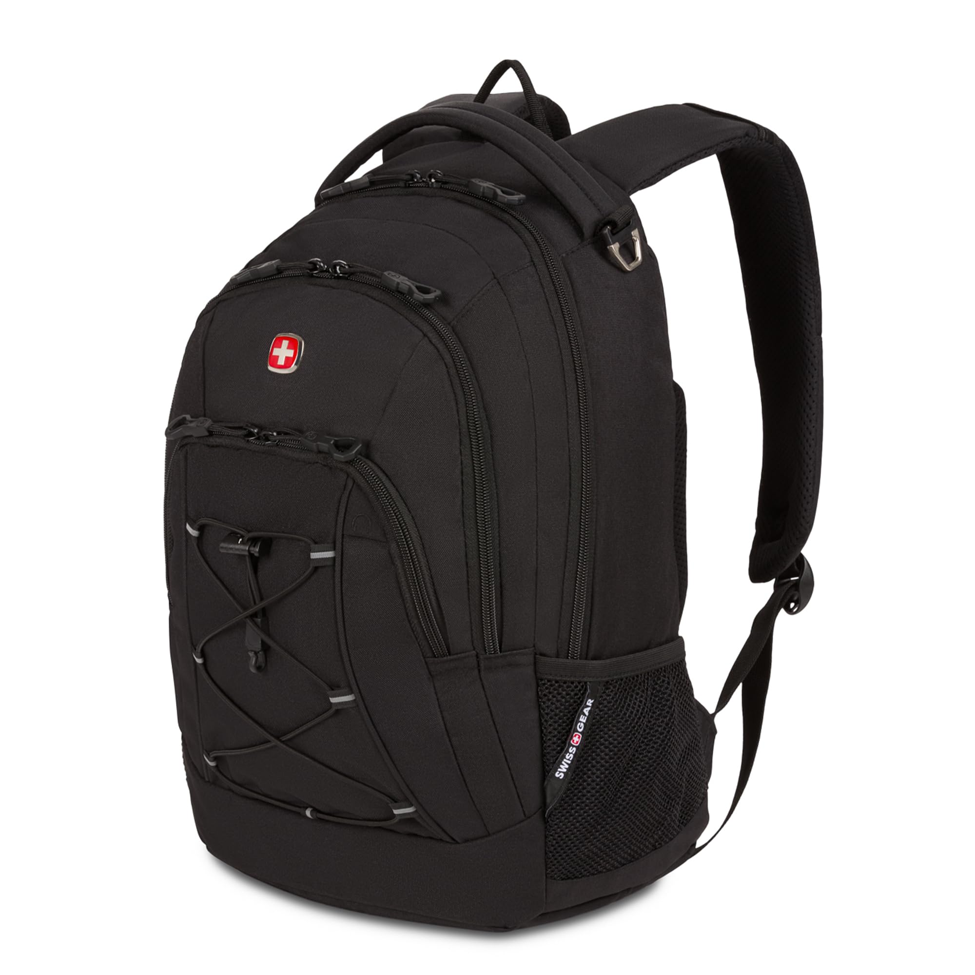 swissgear-bungee-core-laptop-backpack-fits-13-laptops-26l-black image 1