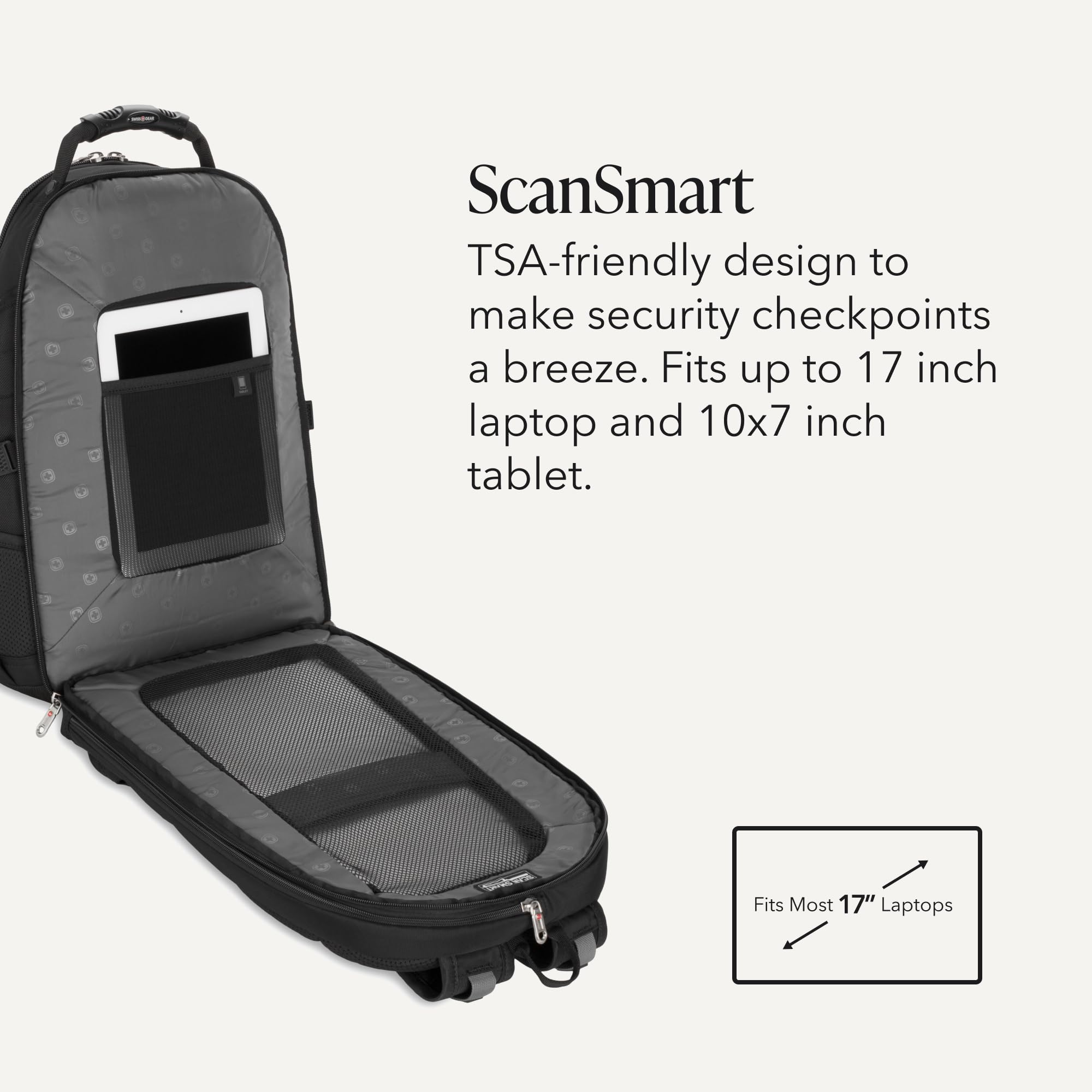 swissgear-1900-scansmart-laptop-backpack-with-rfid-protection-fits-17-inch-lapto image 3