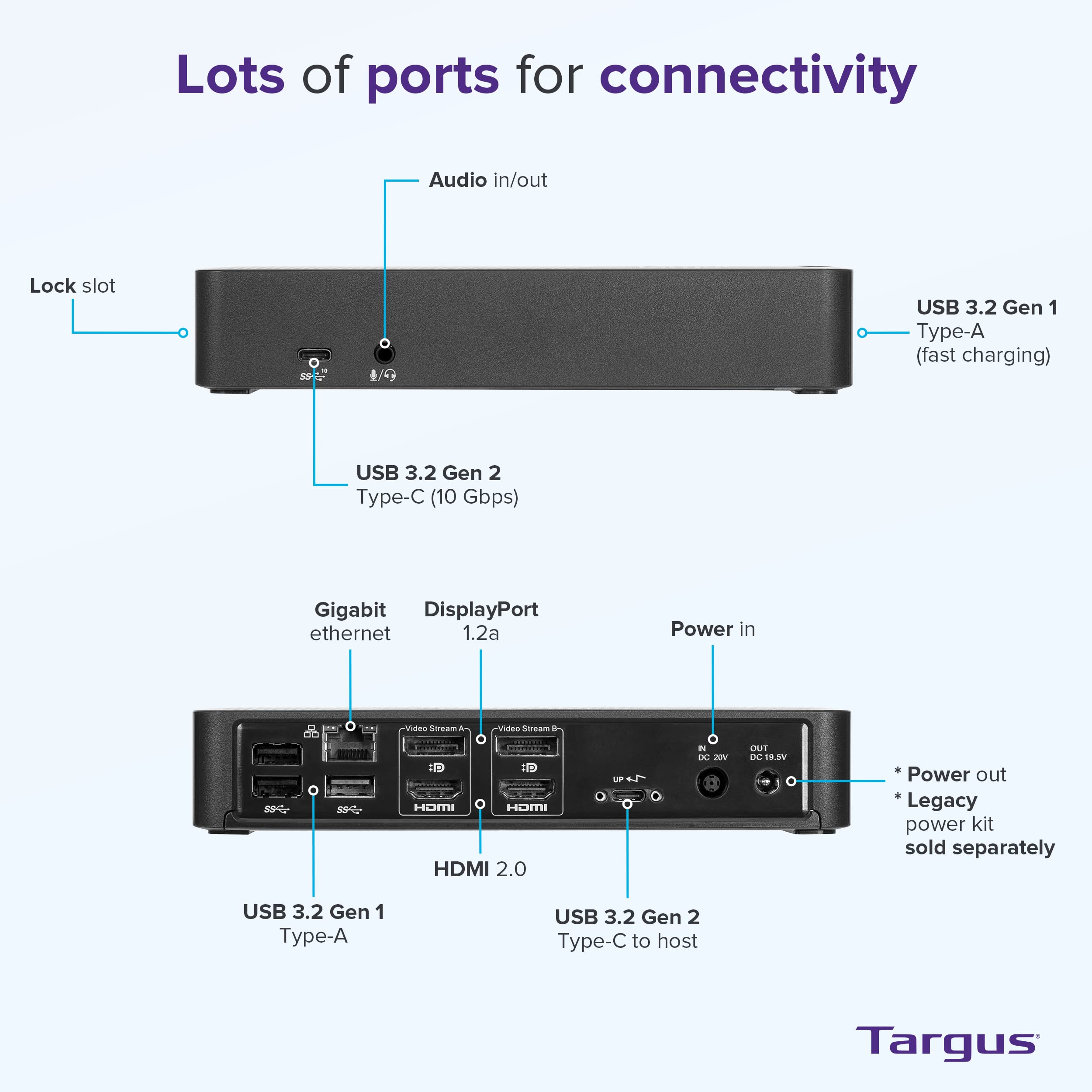 targus-universal-usb-c-dv4k-docking-station-with-100w-power-dock182usz image 2