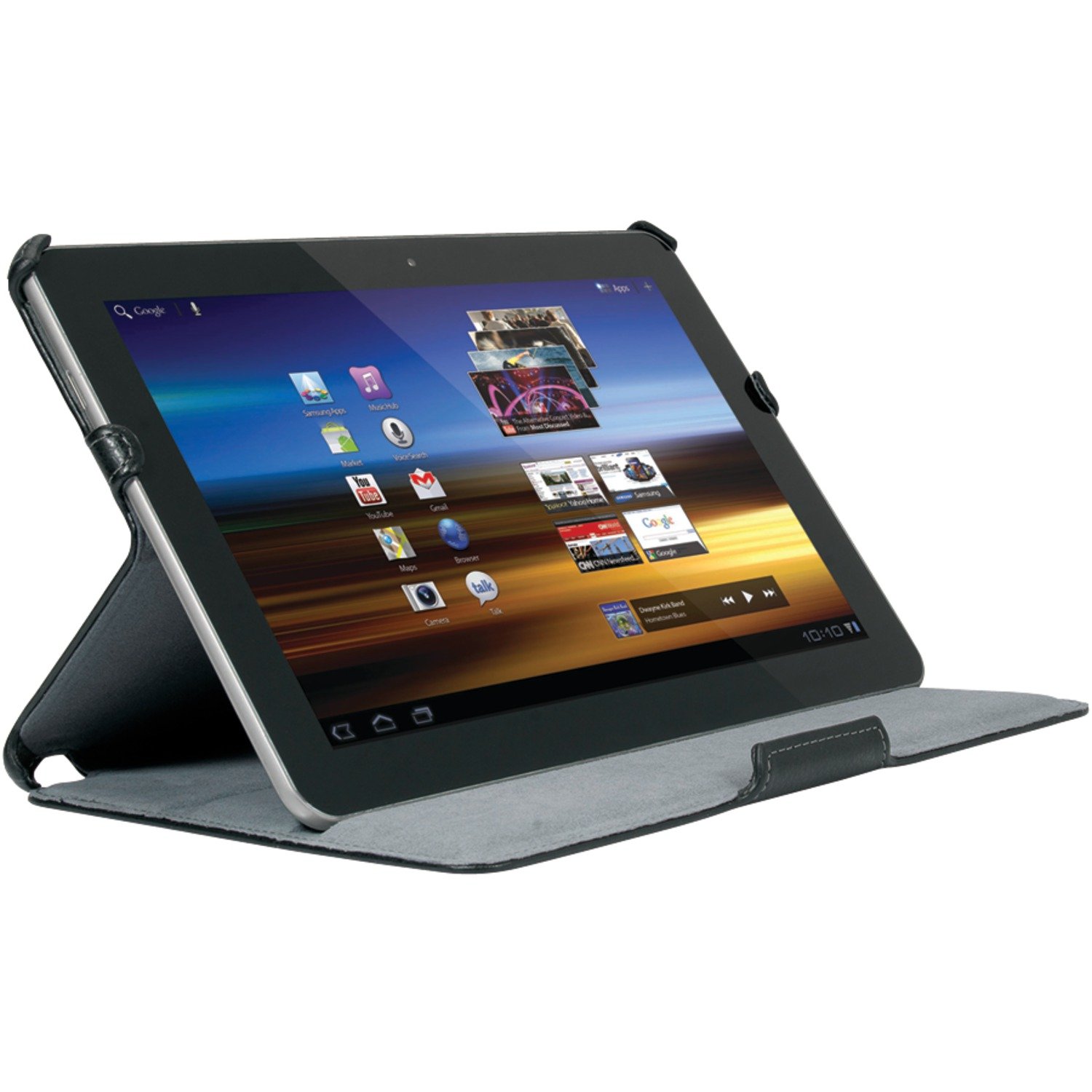 targus-vuscape-case-stand-for-samsung-galaxy-tab-2-10-1-black-faux-leather-thz15 image 1