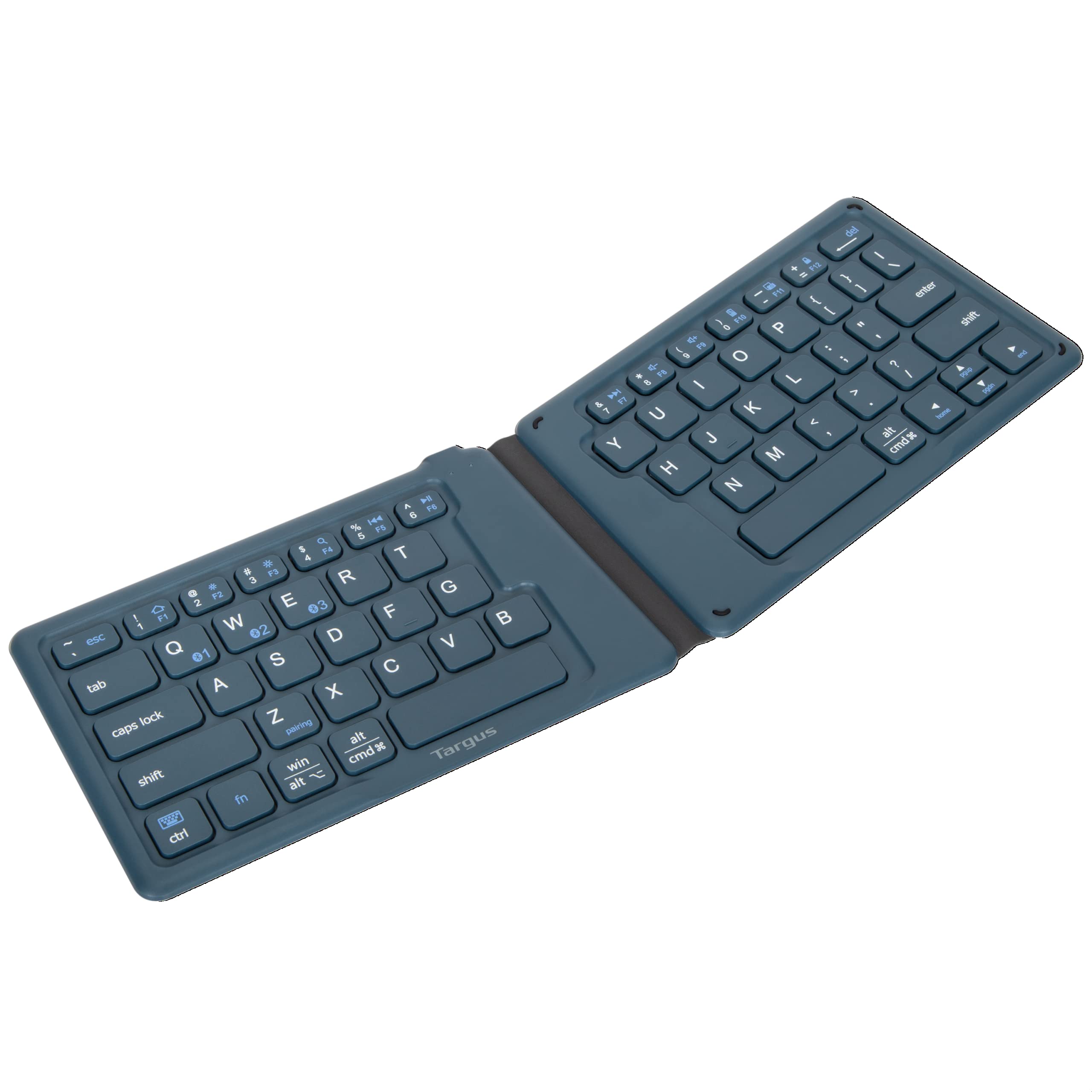 targus-ergonomic-foldable-bluetooth-keyboard-pocket-sized-split-design-multi-dev image 1