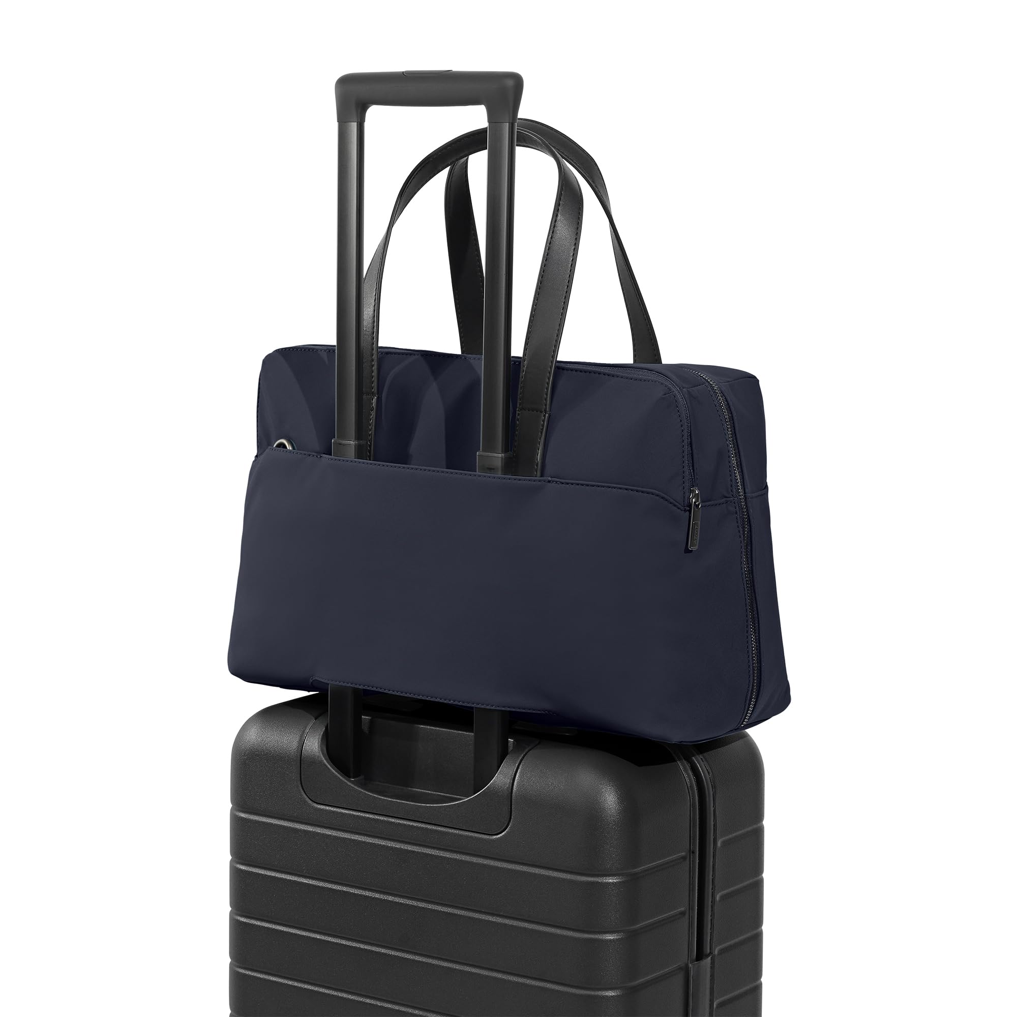 away-travel-duo-bigger-carry-on-suitcase-everywhere-duffle-bag-set-navy-blue image 8