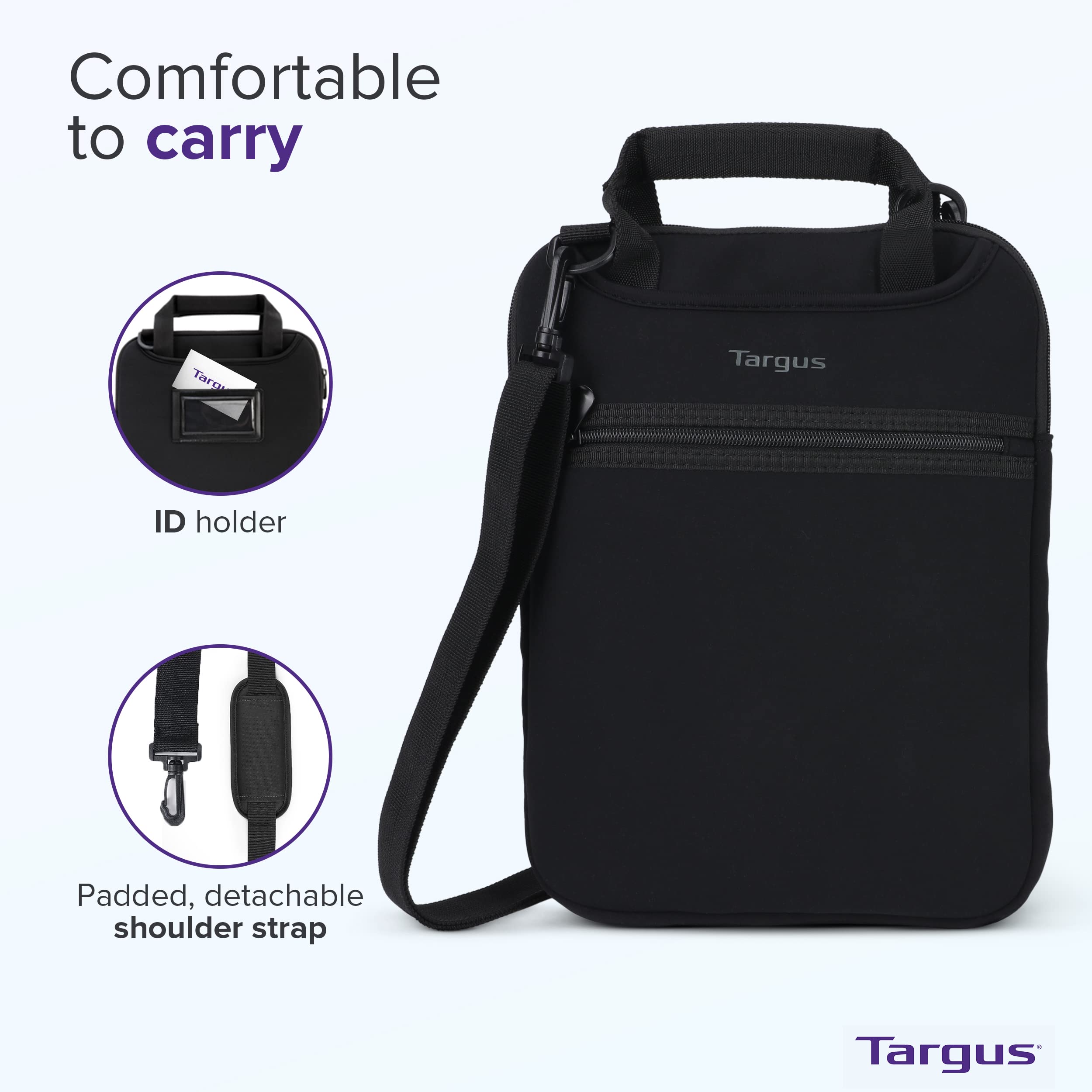 targus-12-vertical-slipcase-with-hideaway-handles-tss912 image 3