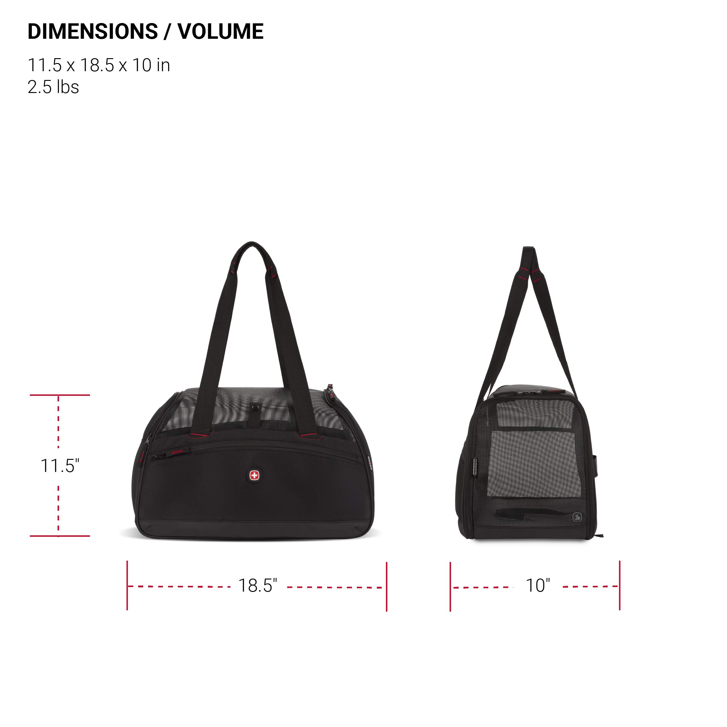 swissgear-3325-underseat-pet-carrier-airline-approved-washable-dog-cat-carrier-1 image 5