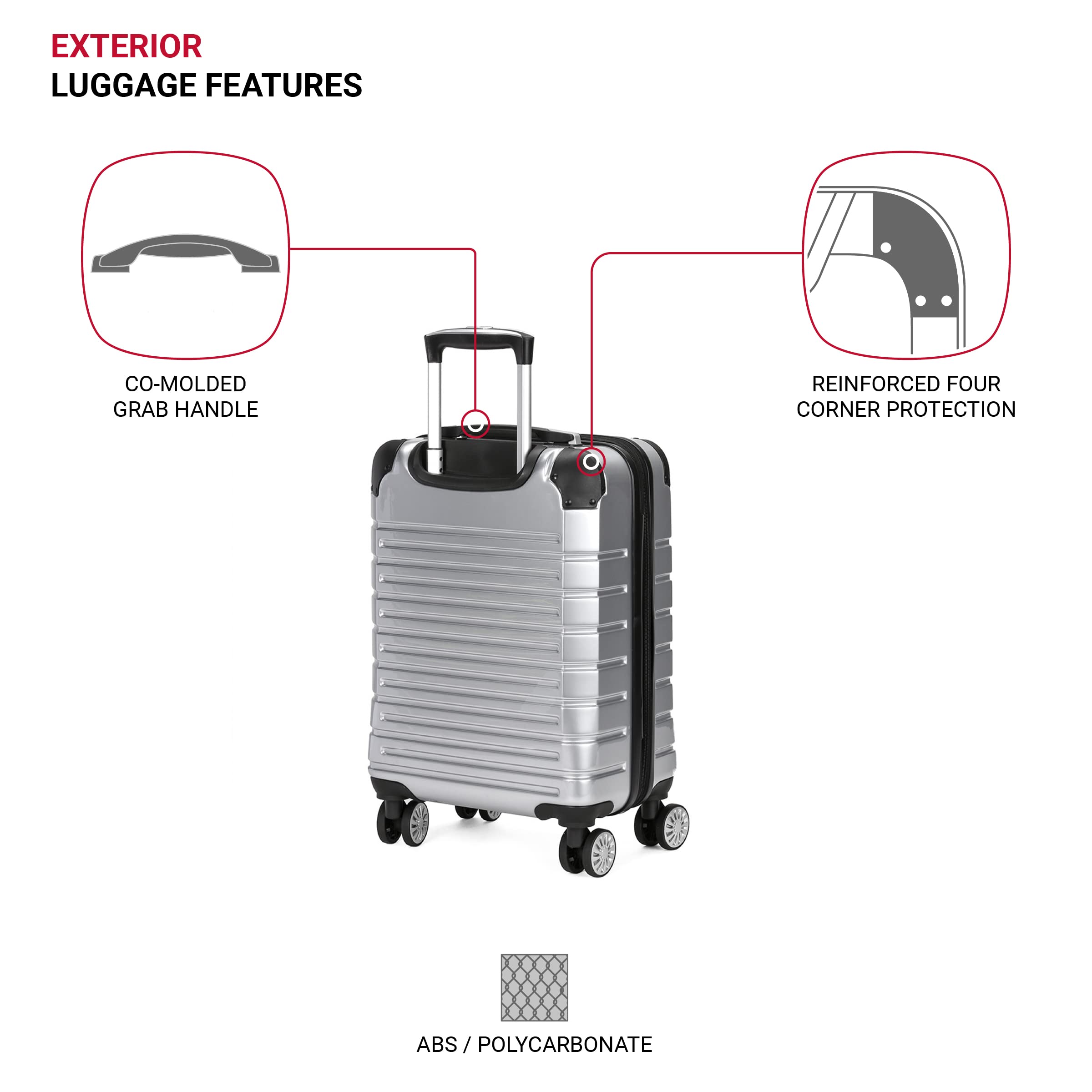 swissgear-7782-19-inch-hardside-expandable-spinner-luggage-silver image 3