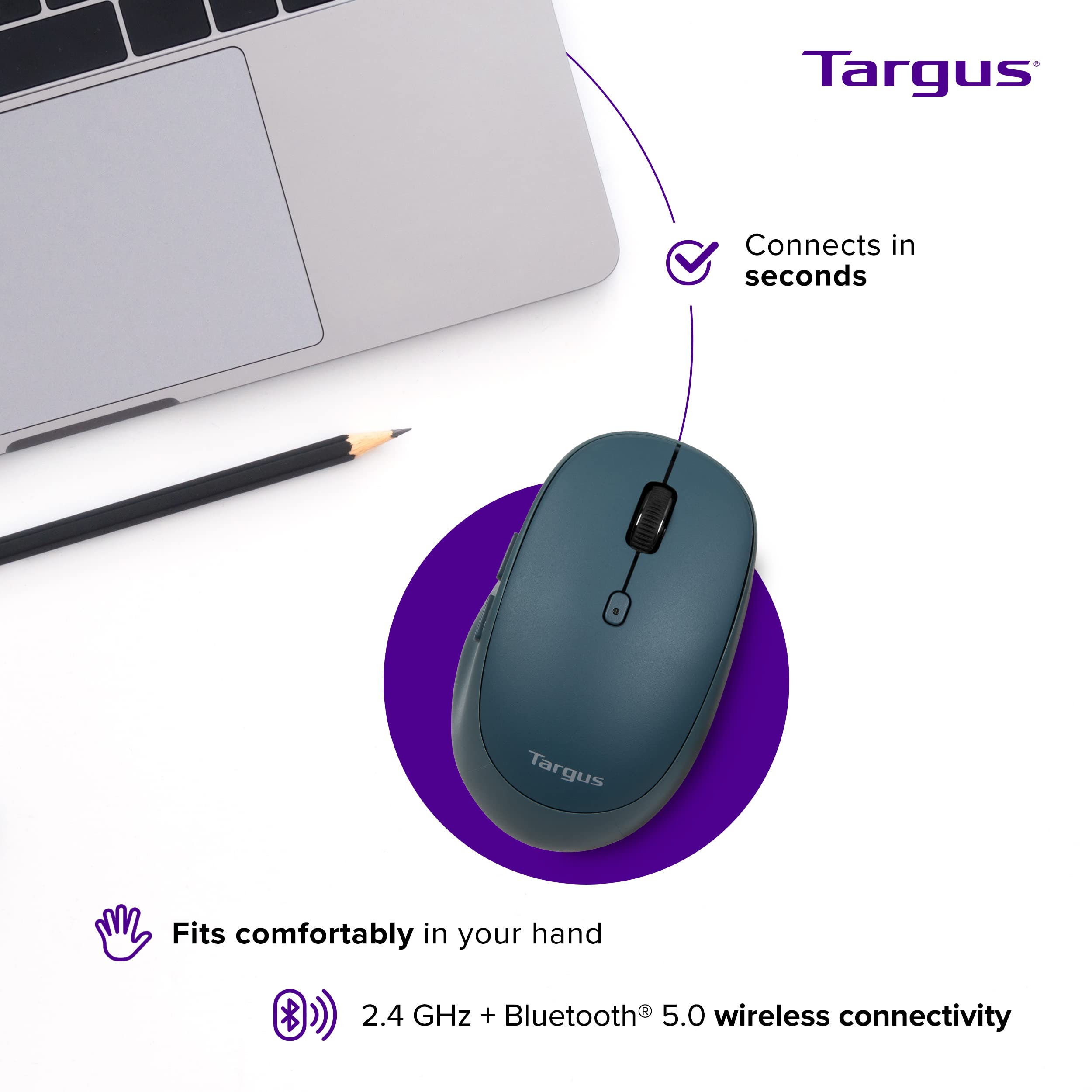 targus-midsize-comfort-multi-device-wireless-mouse-pmb58202gl-bluetooth-2-4ghz-b image 2