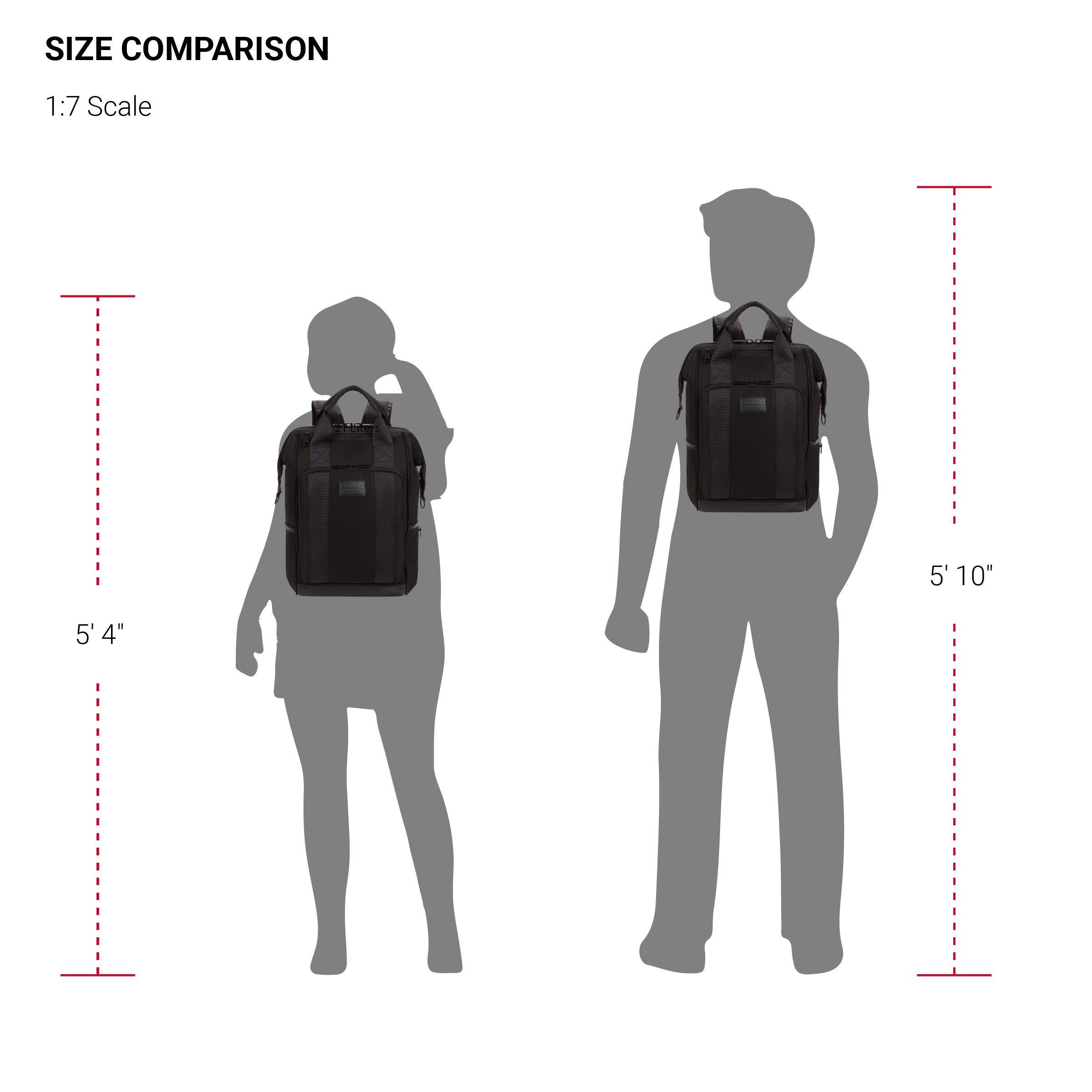 swissgear-3577-laptop-backpack-fits-16-inch-laptop-doctor-bag-style-black-stealt image 6