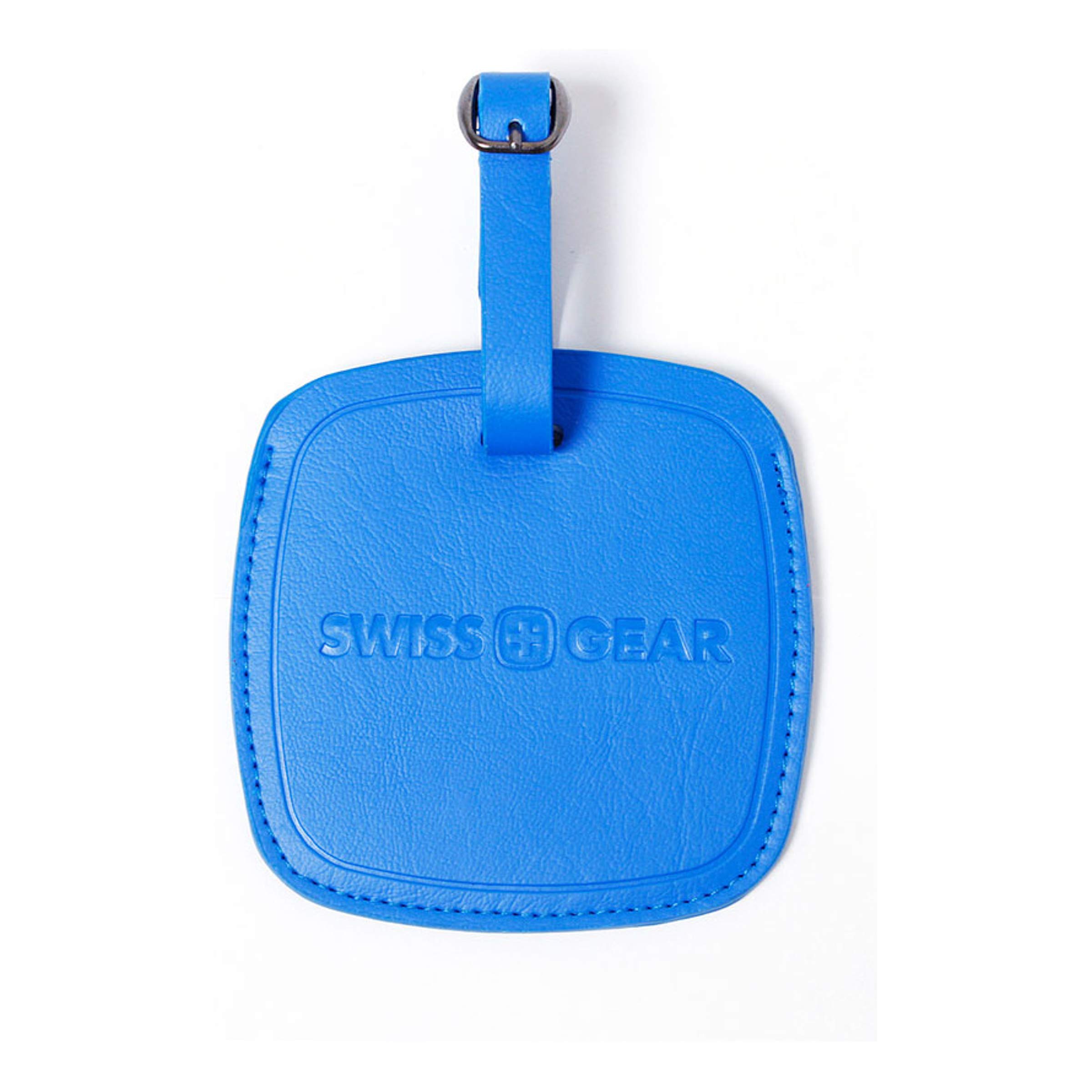 swissgear-jumbo-blue-luggage-tag-extra-large-4-inch-durable-pvc-metal-free-easy- image 1