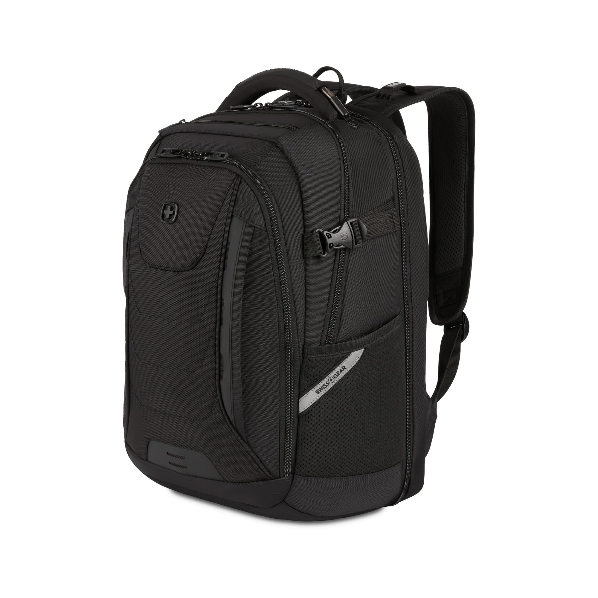swissgear-travel-tech-pro-laptop-backpack-tsa-friendly-scansmart-16-inch-black image 1