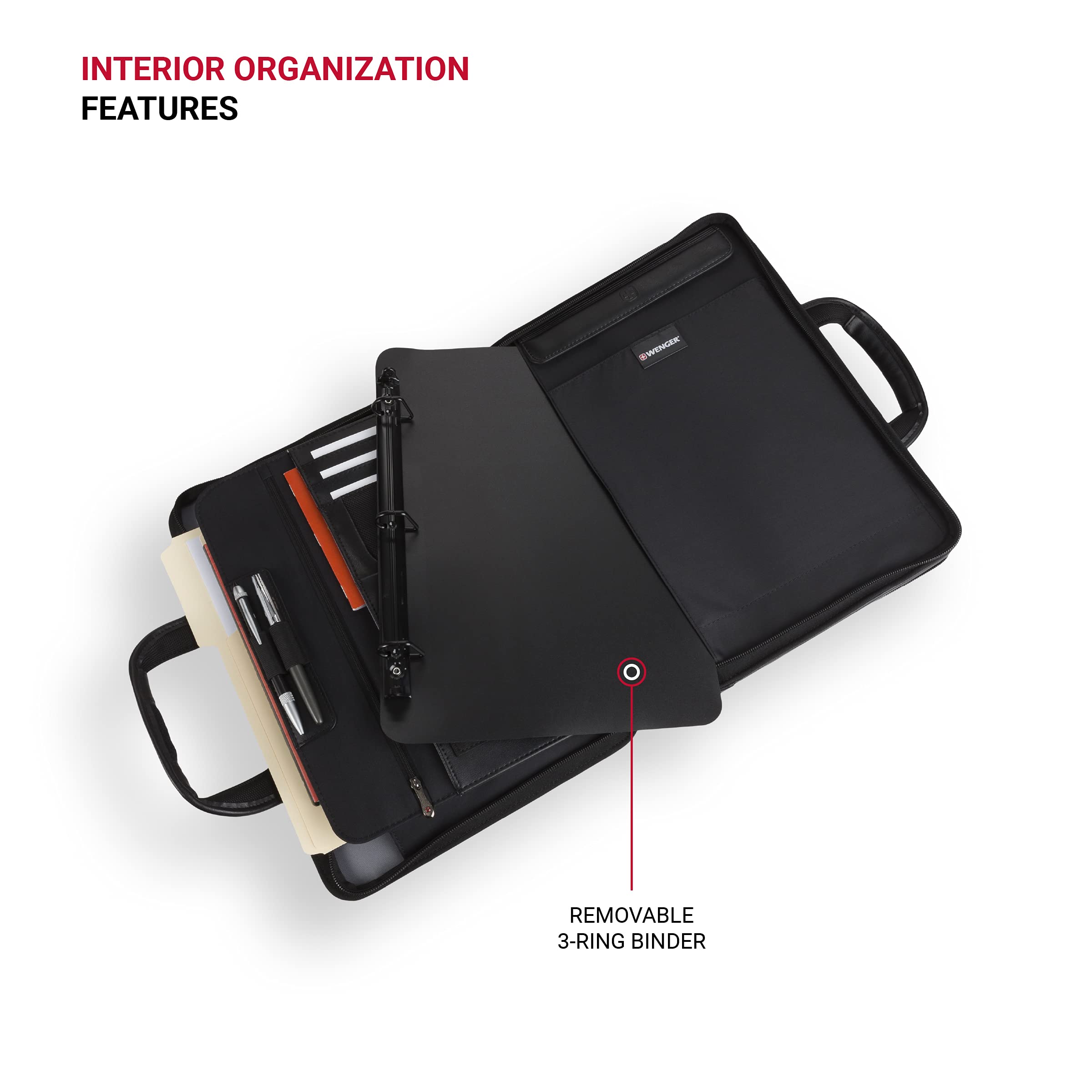 wenger-proxy-zippered-laptop-presentation-padfolio-black-14-inch-601675 image 5