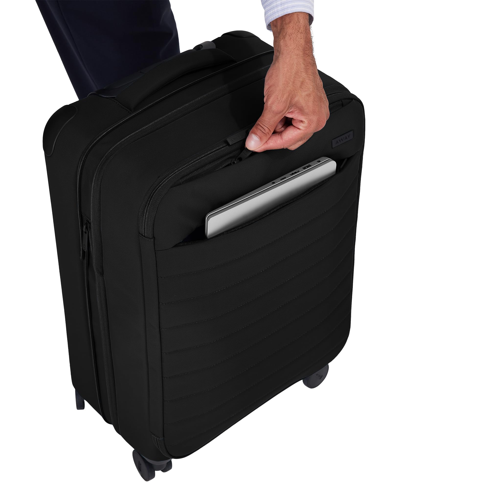 away-bigger-carry-on-luggage-23-inch-expandable-softside-suitcase-with-360-spinn-3 image 6