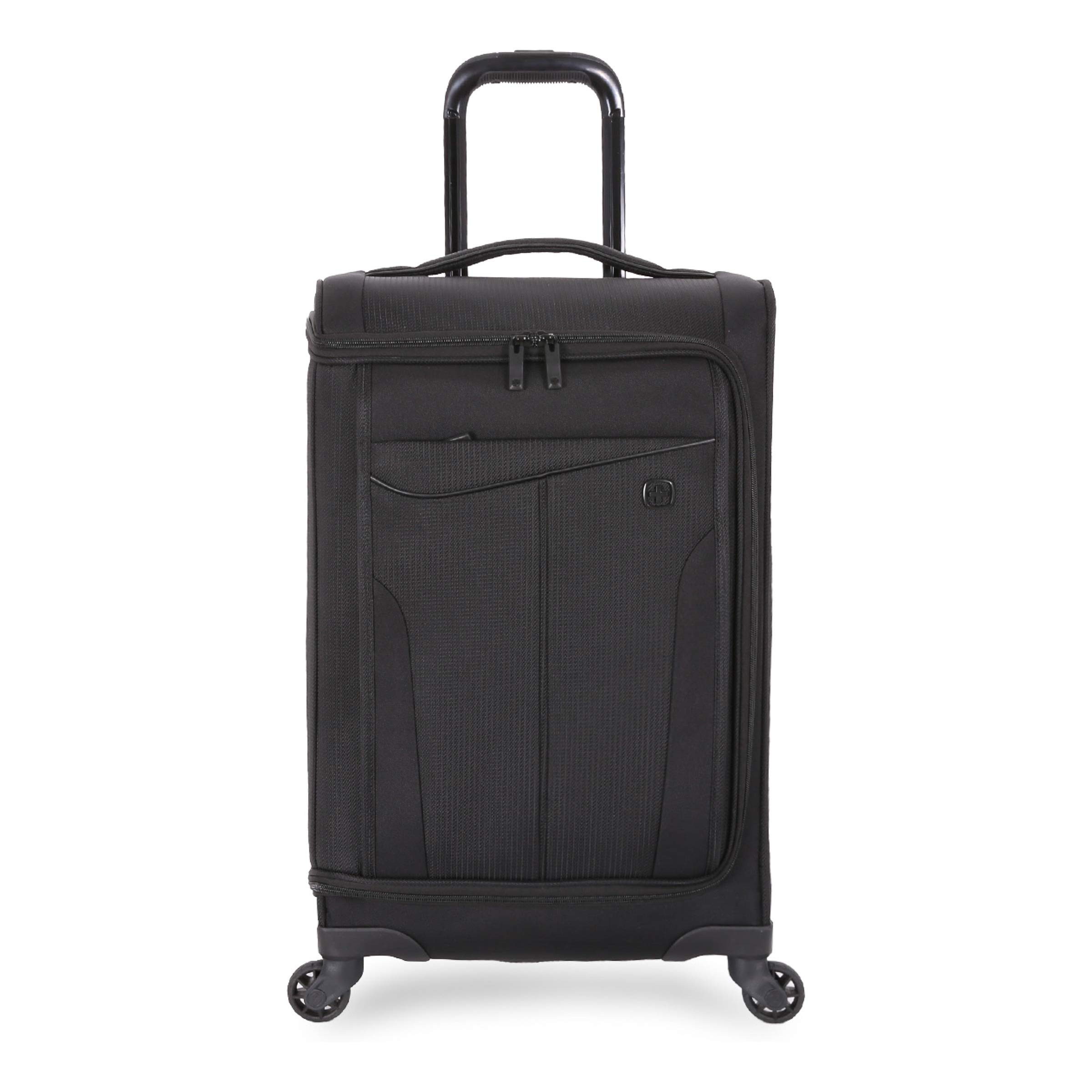 swissgear-getaway-2-0-expandable-carry-on-usb-spinner-with-garment-bag-6067-blac image 8