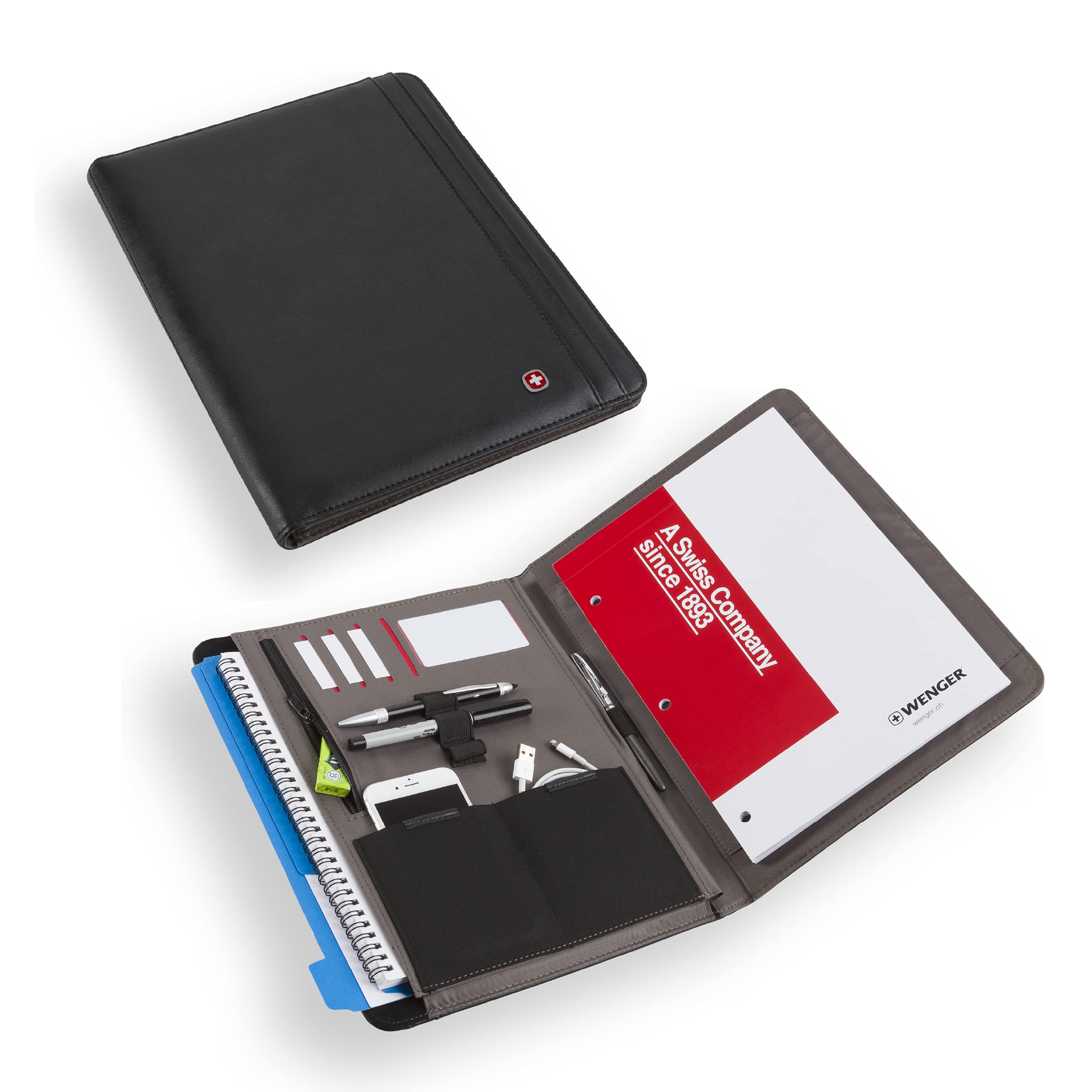 swissgear-wenger-merit-padfolio-padded-document-organizer-with-refillable-notepa image 7