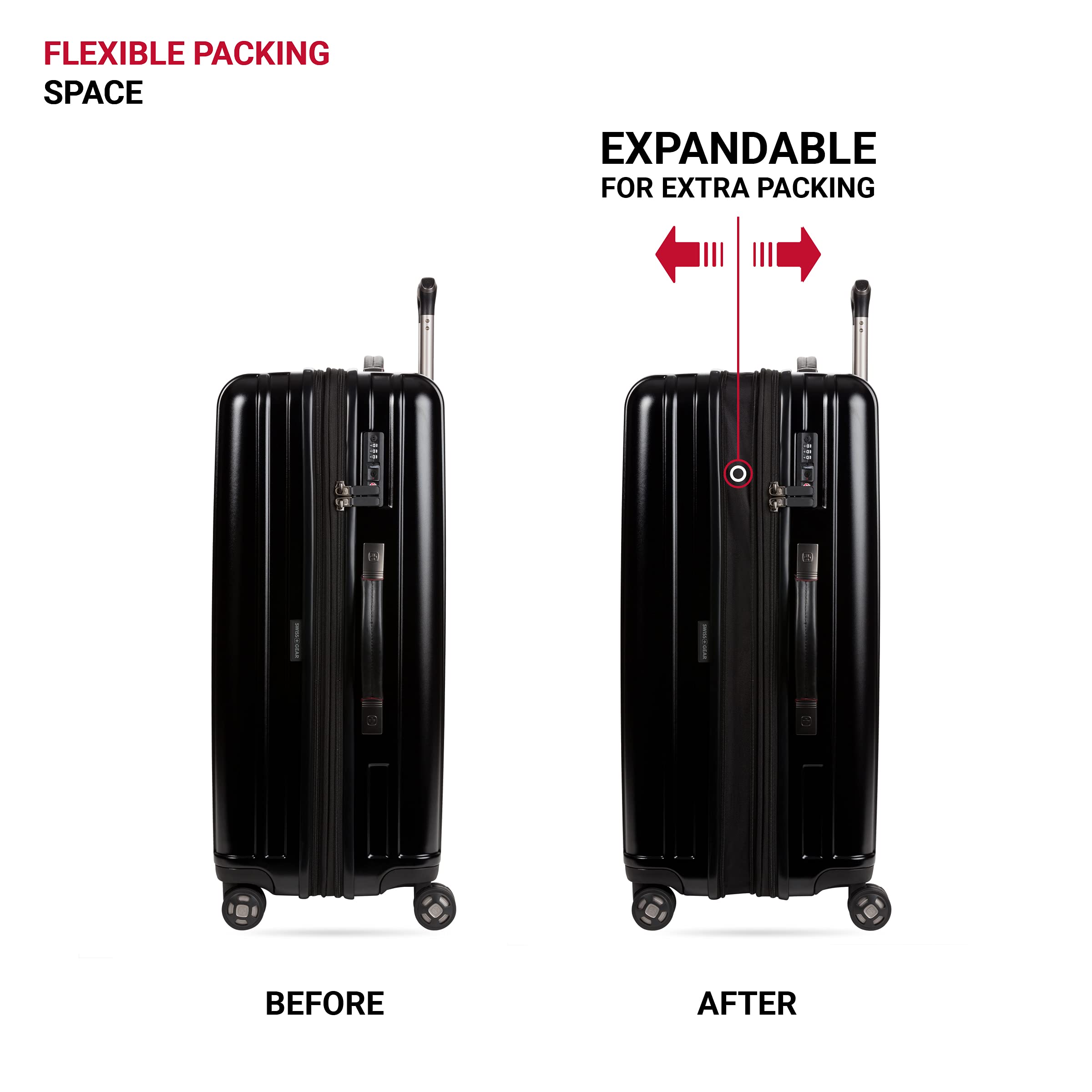 swissgear-7910-hardside-expandable-luggage-27-inch-checked-large-black image 5