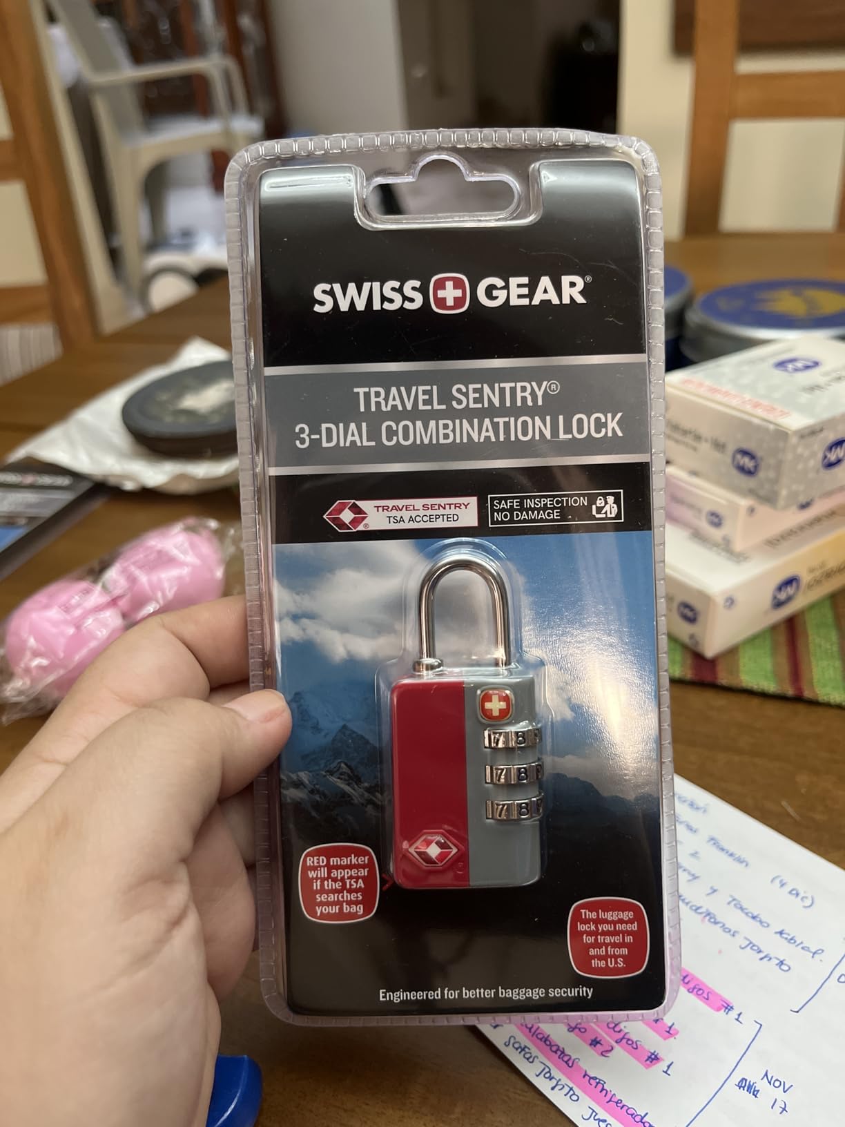 Combination dial feels cheap