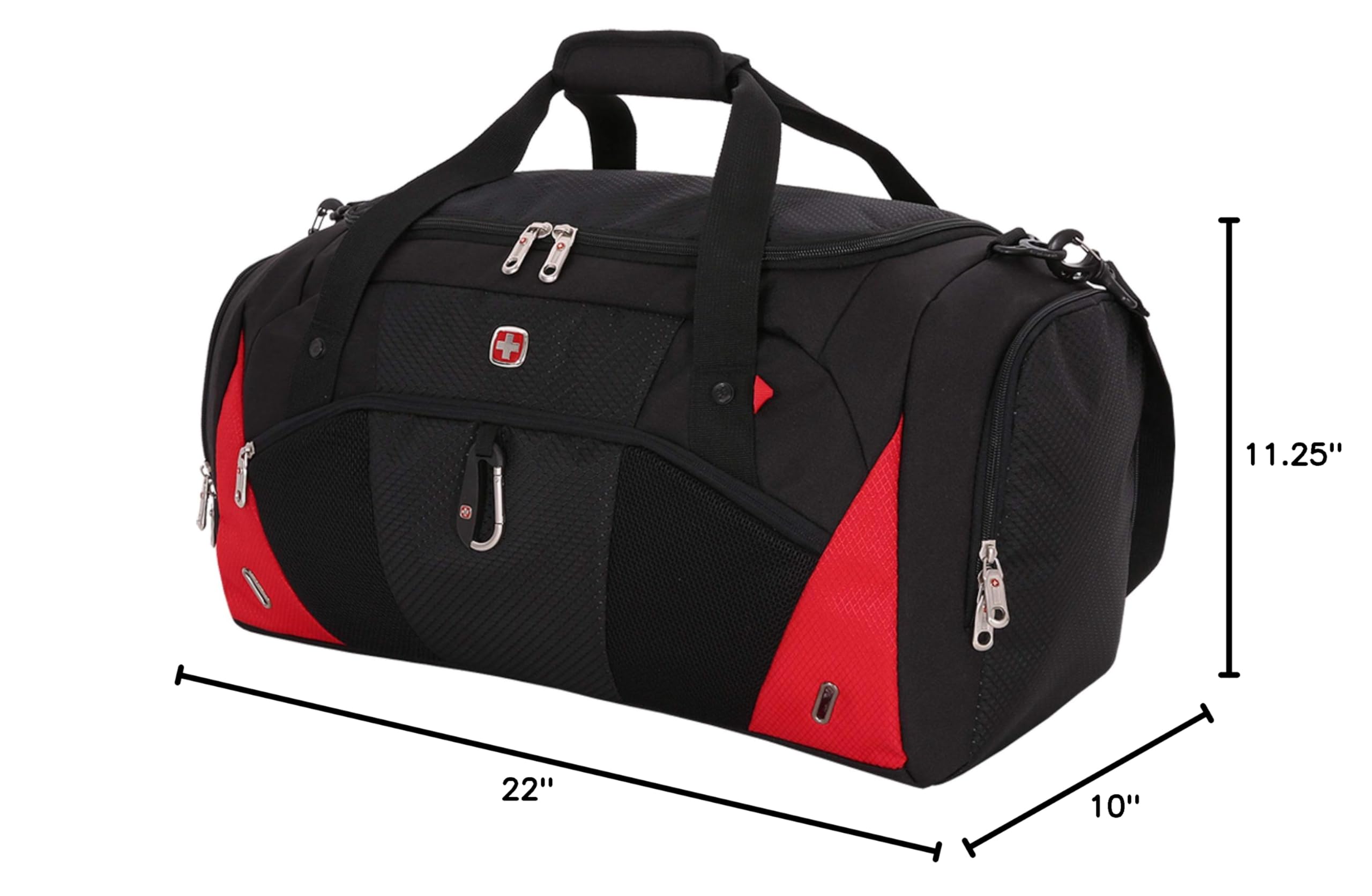 swissgear-1900-22-duffel-bag-black-red image 8
