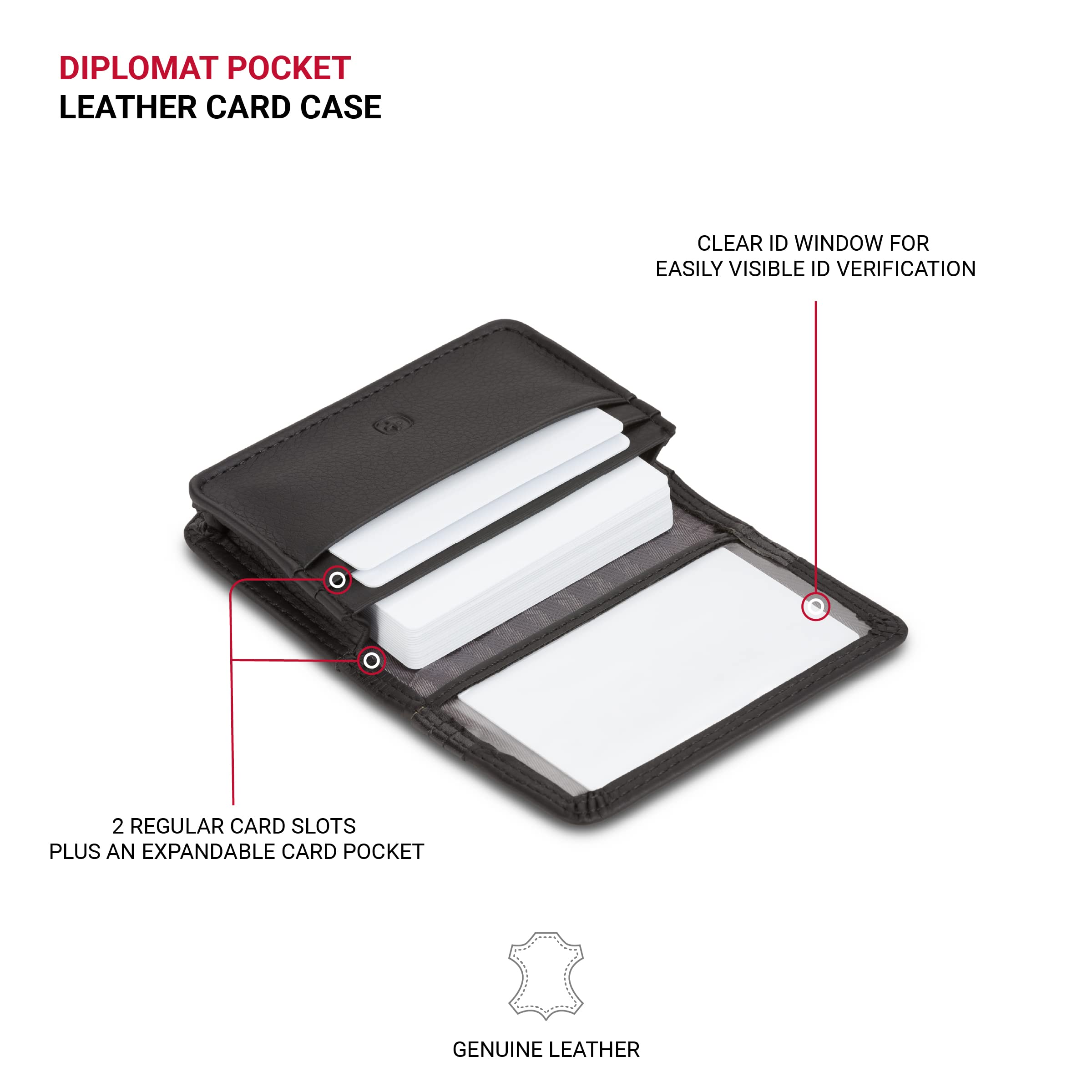 swissgear-wenger-diplomat-executive-120-count-credit-card-and-business-card-hold image 2