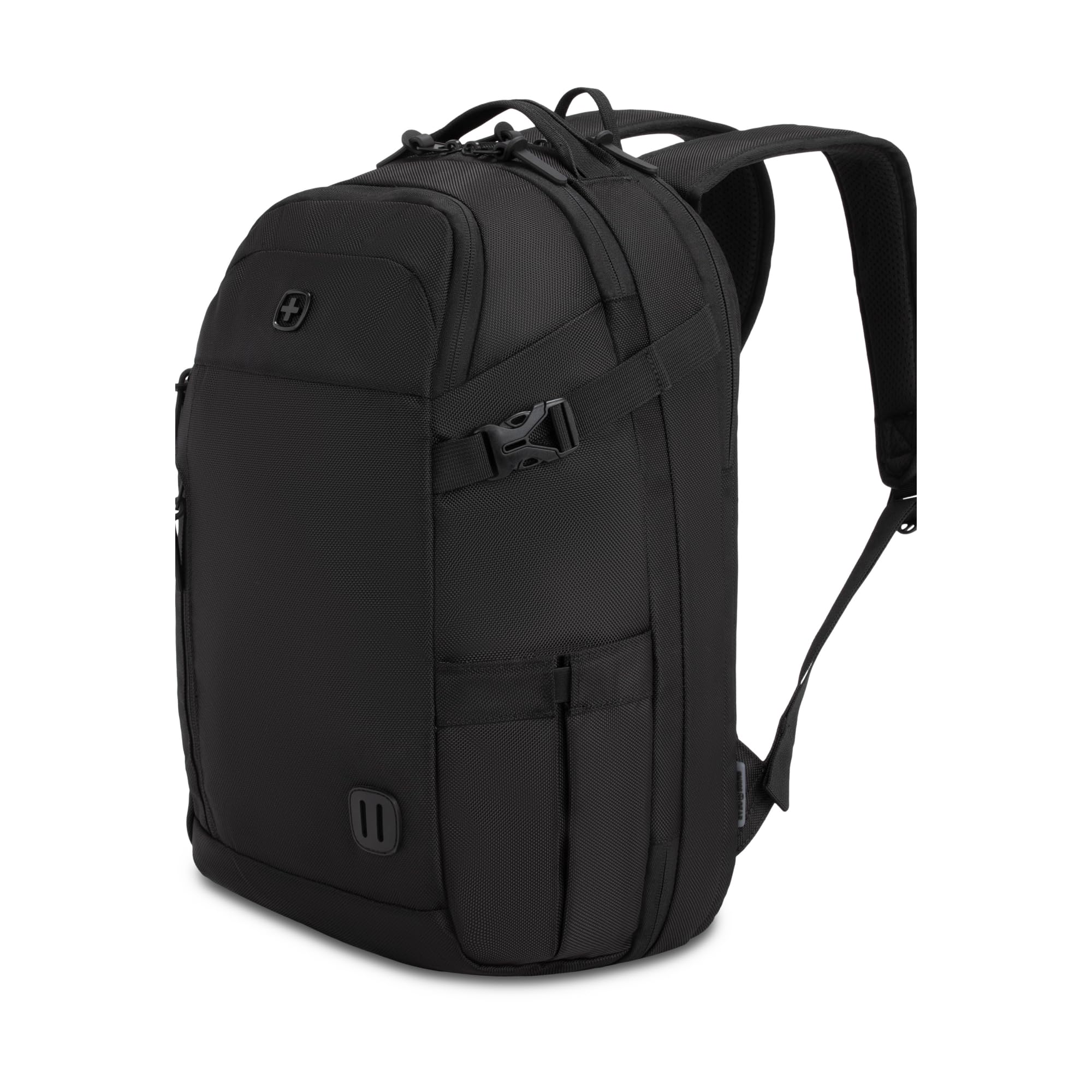 swissgear-hybrid-30l-travel-backpack-fits-16-laptop-black image 1