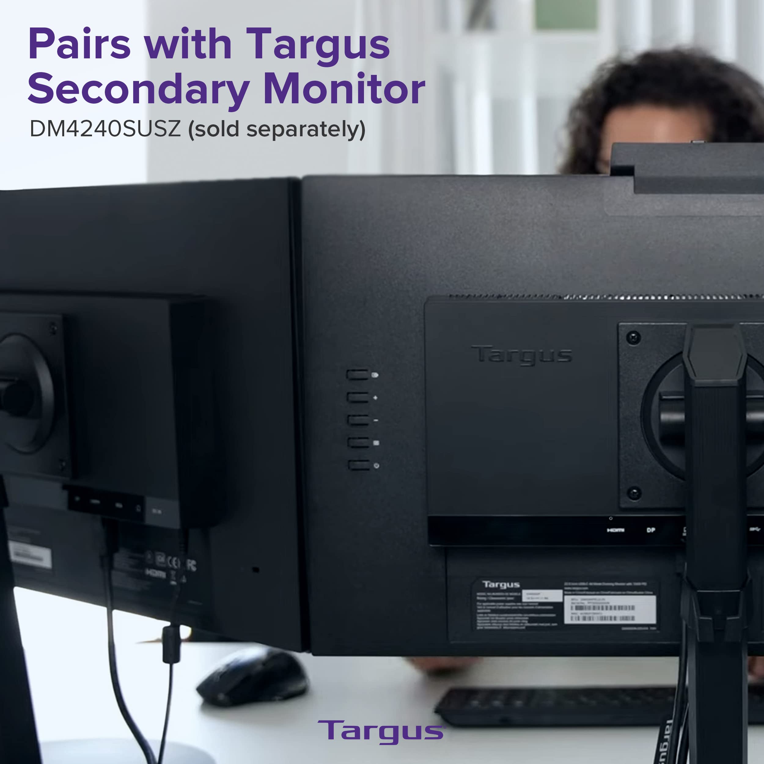 targus-24-inch-usb-c-docking-monitor-with-100w-pd-dm4240pusz-adjustable-height-3 image 6