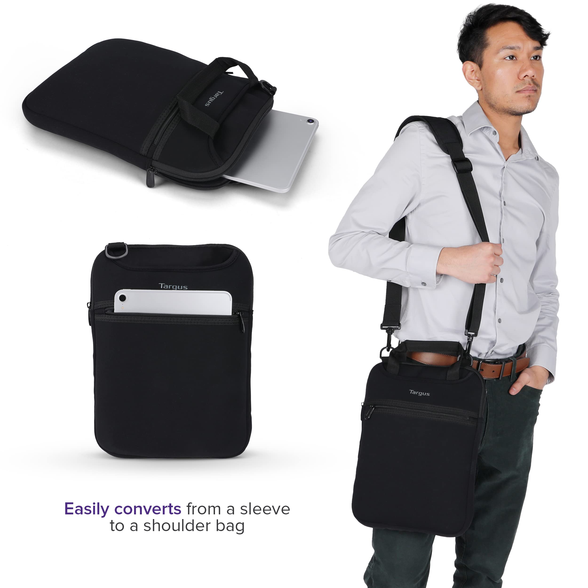 targus-vertical-slipcase-laptop-messenger-bag-black-fits-14-laptop-tss913 image 2