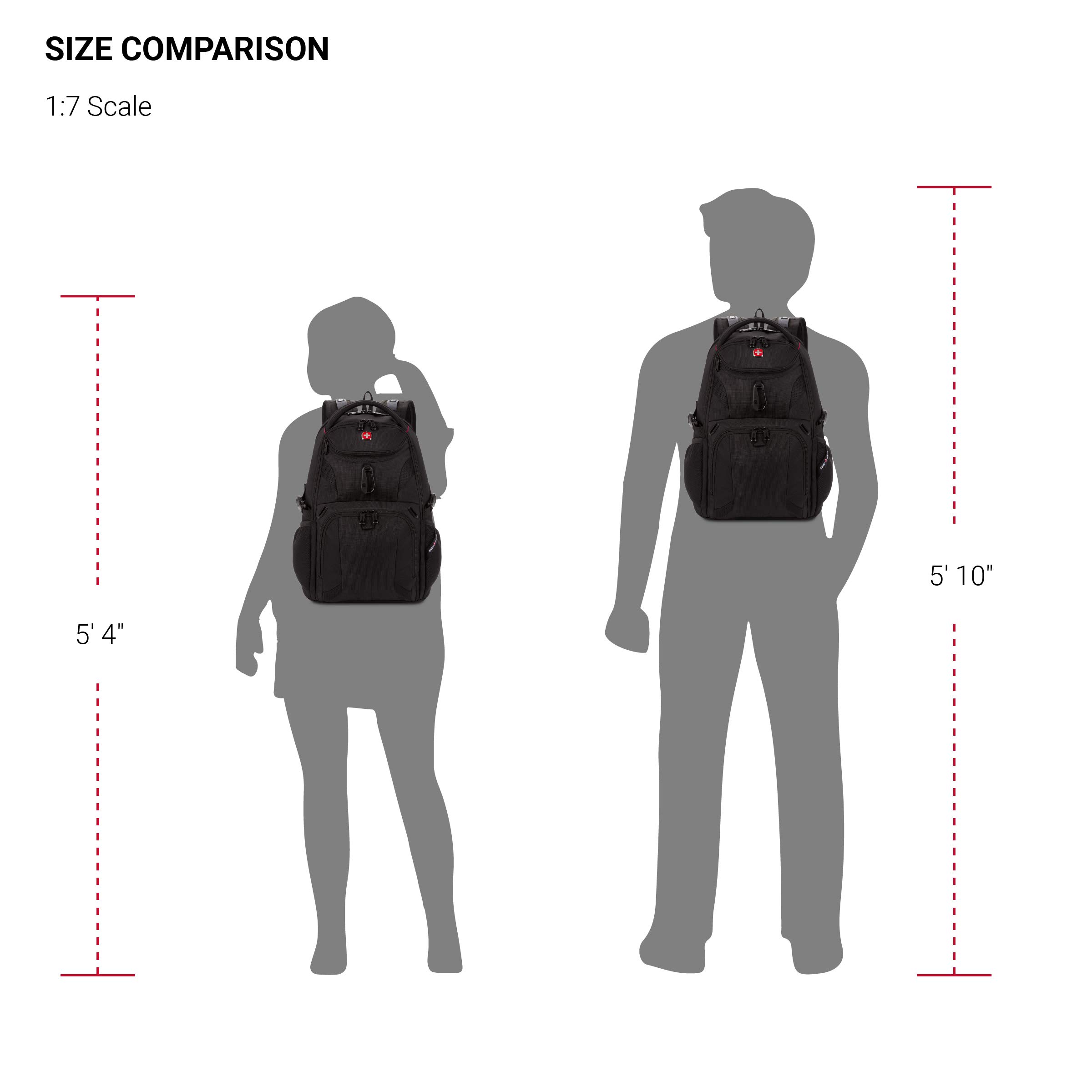 swissgear-1900-scansmart-mini-slim-laptop-backpack-fits-13-laptop-tsa-friendly-3 image 7
