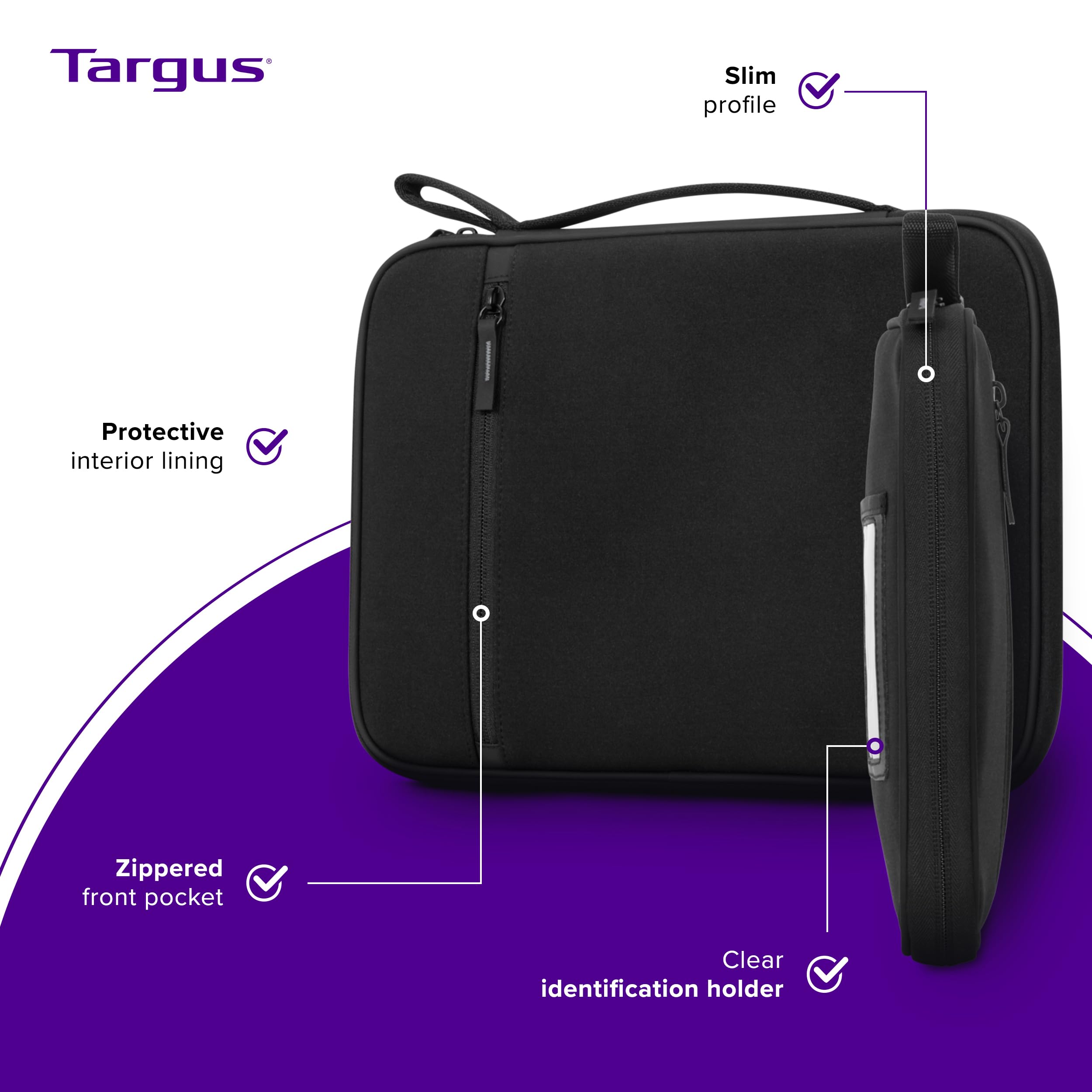 targus-tbs578gl-sideloading-sleeve-for-11-12-inch-laptops-and-chromebooks-padded image 2