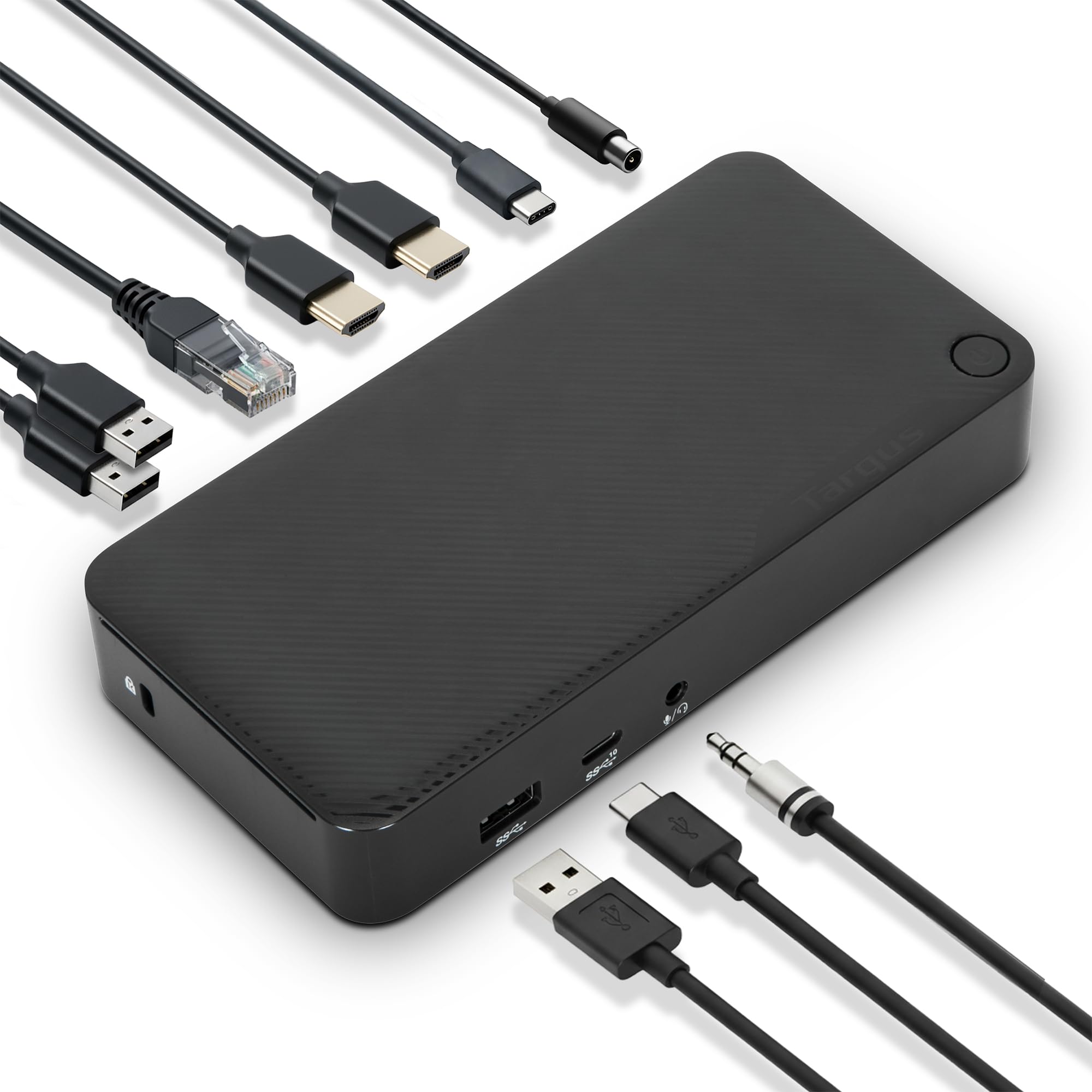 targus-universal-usb-c-docking-station-dock316usz-dual-displayport-4k-100w-power image 1
