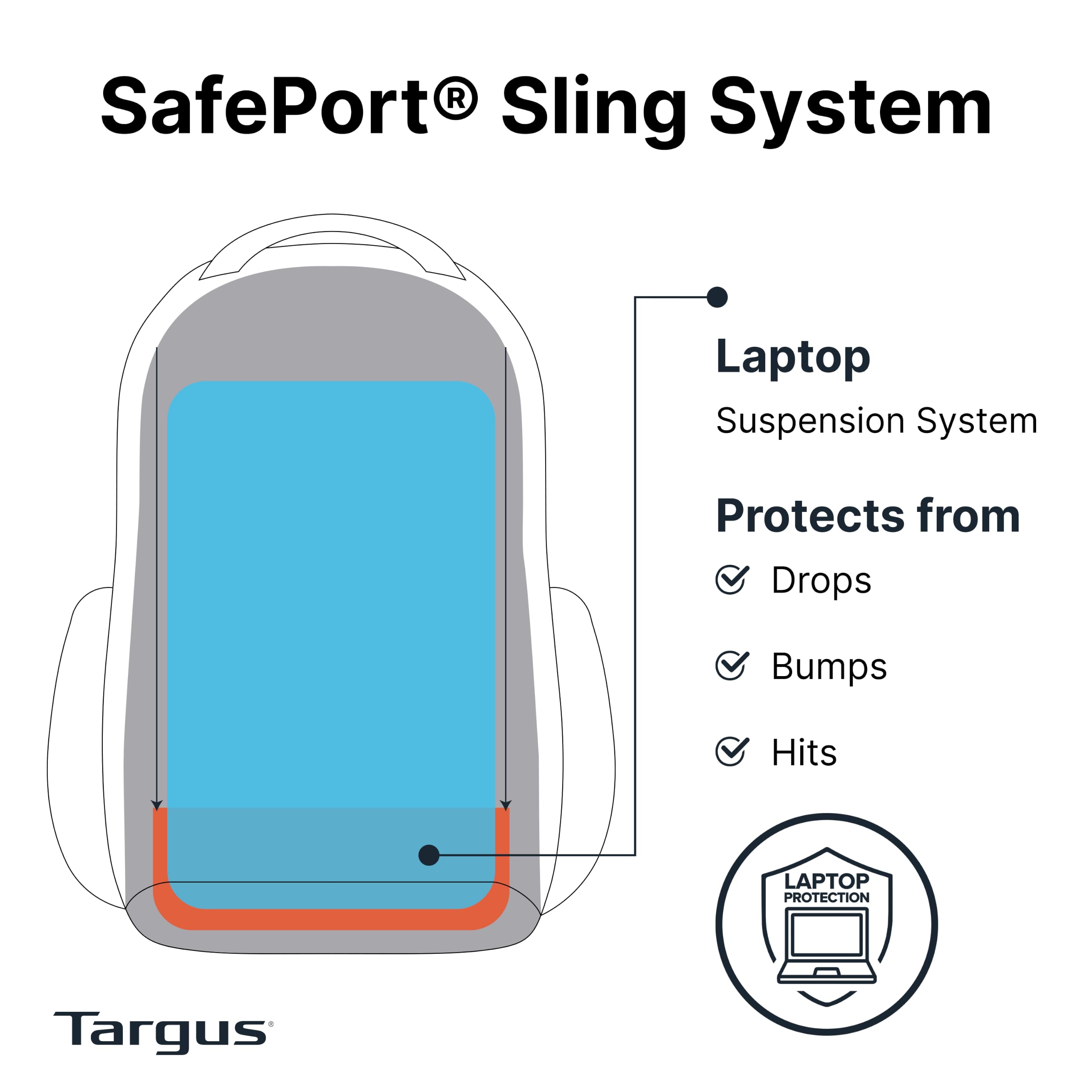 targus-16-pro-tek-tech-backpack-for-laptops-lockable-anti-theft-safeport-sling-p image 6