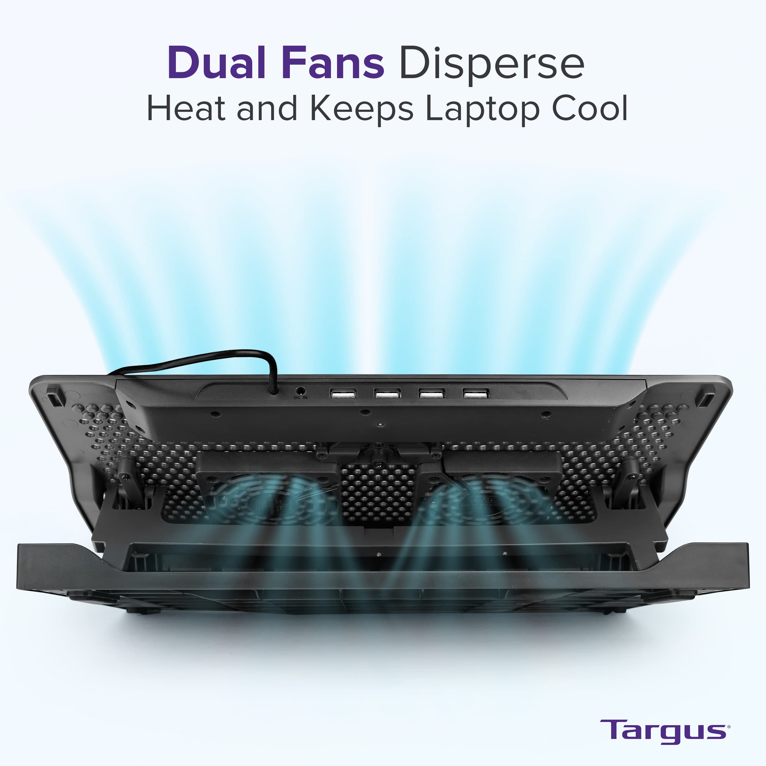 targus-17-laptop-cooling-pad-with-dual-fans-and-4-port-usb-hub-awe81us image 3