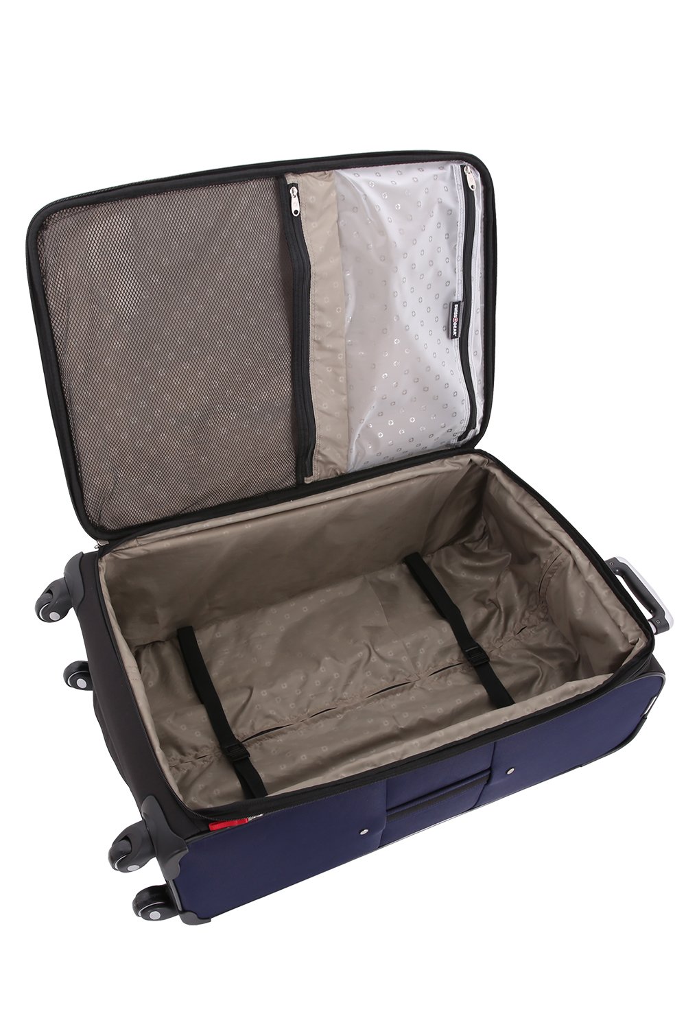 swissgear-borah-softside-spinner-luggage-navy-checked-large-28-inch image 4