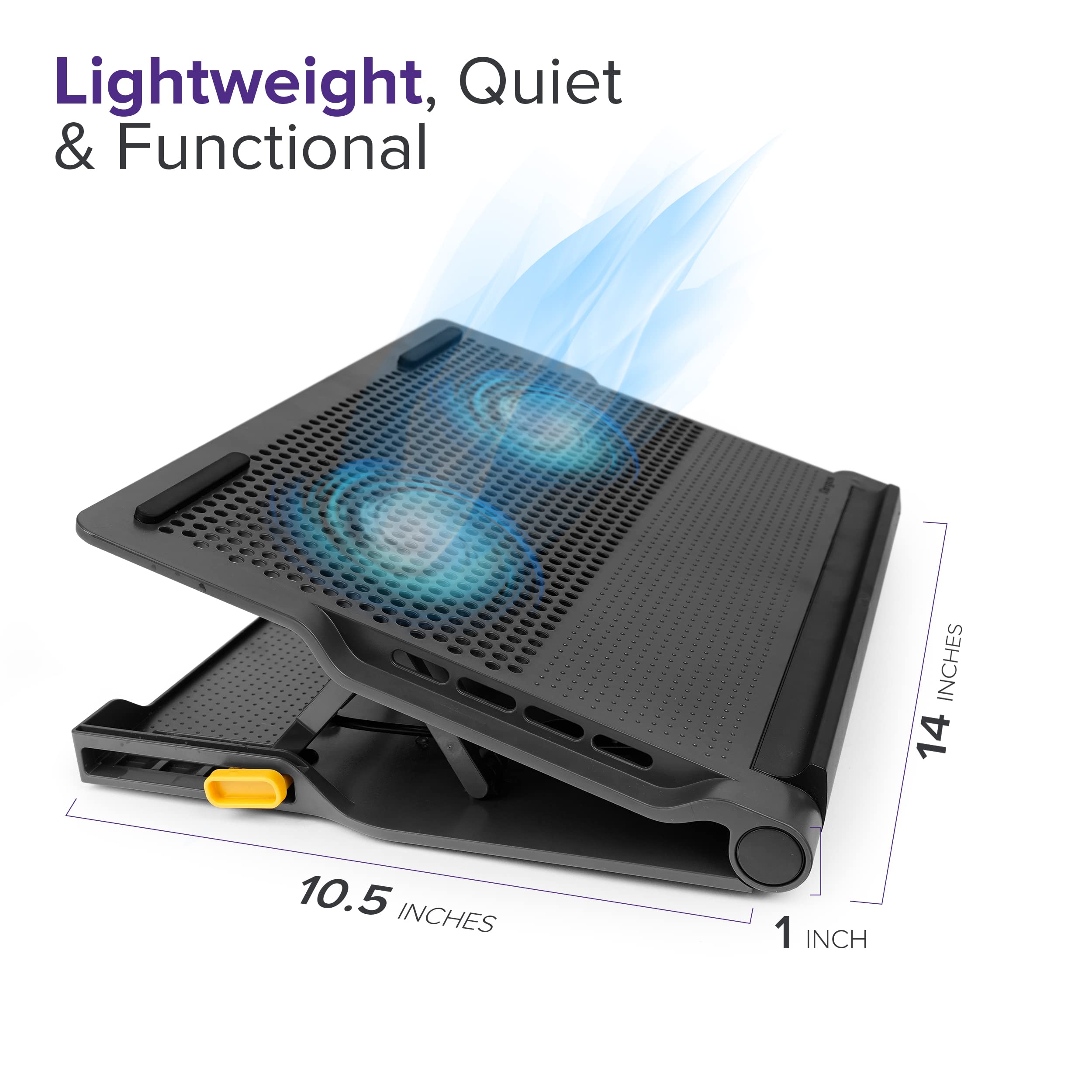 targus-17-laptop-cooling-pad-with-dual-fans-and-4-port-usb-hub-awe81us image 6