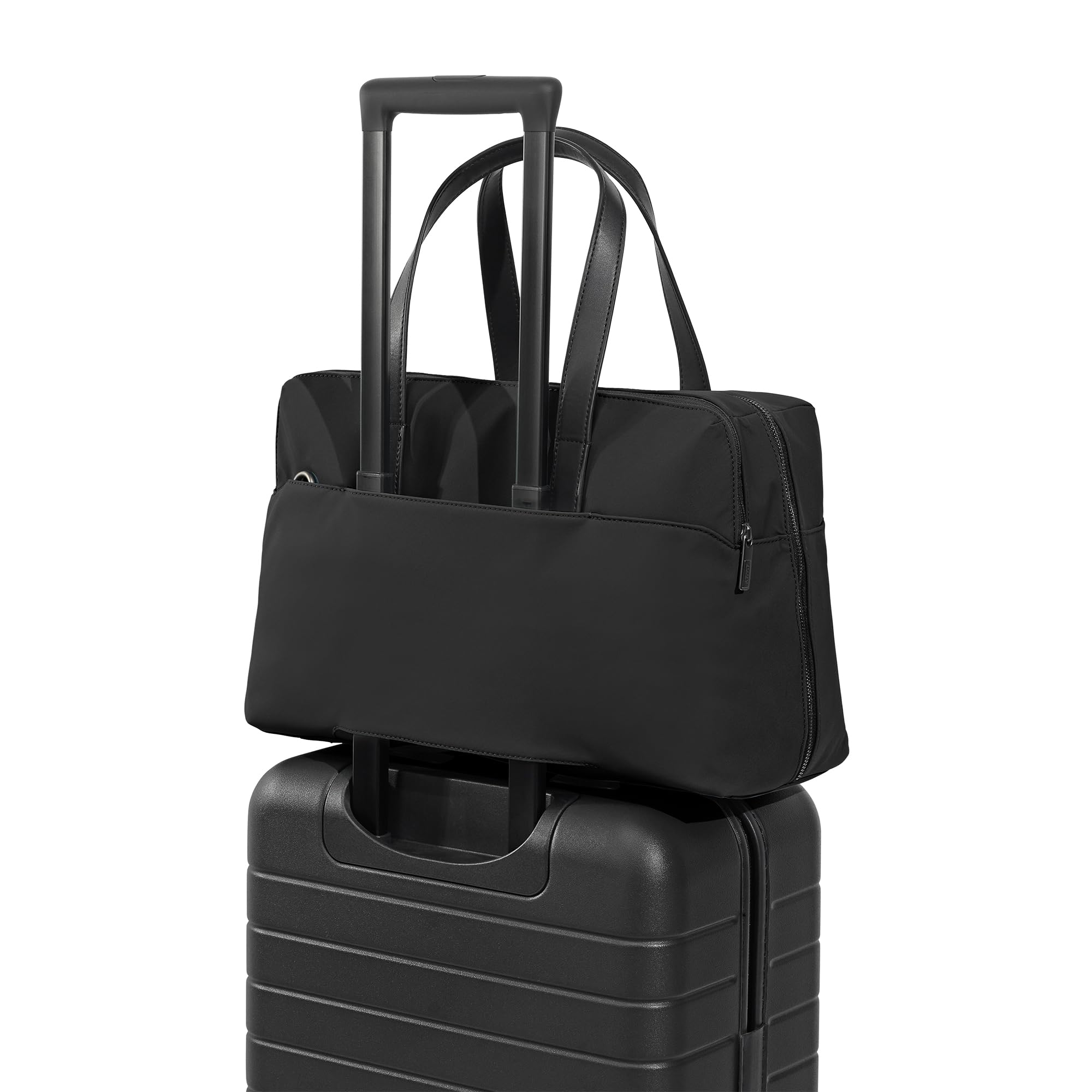 away-travel-duo-carry-on-suitcase-everywhere-bag-set-jet-black-seamless-travel-o image 8