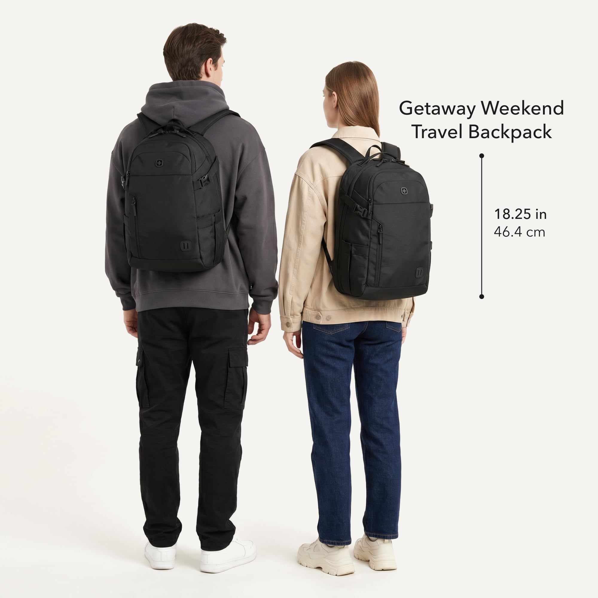 swissgear-hybrid-30l-travel-backpack-fits-16-laptop-black image 7